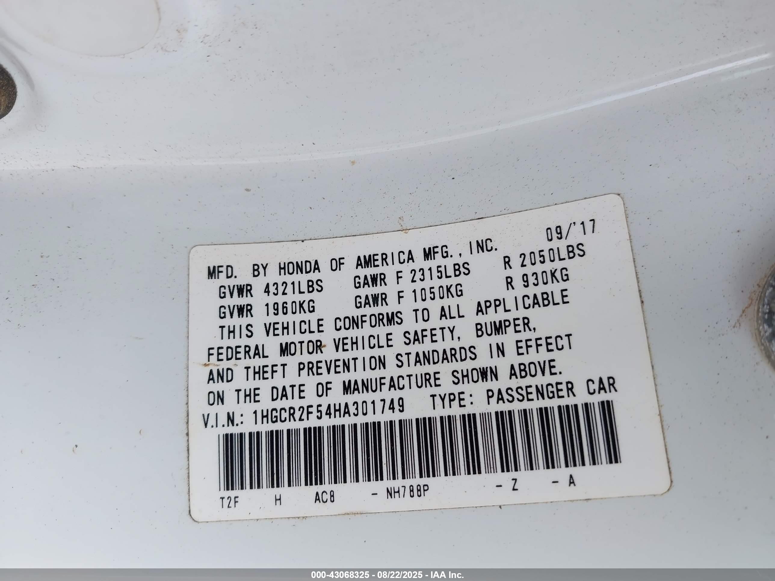 HONDA ACCORD image 9