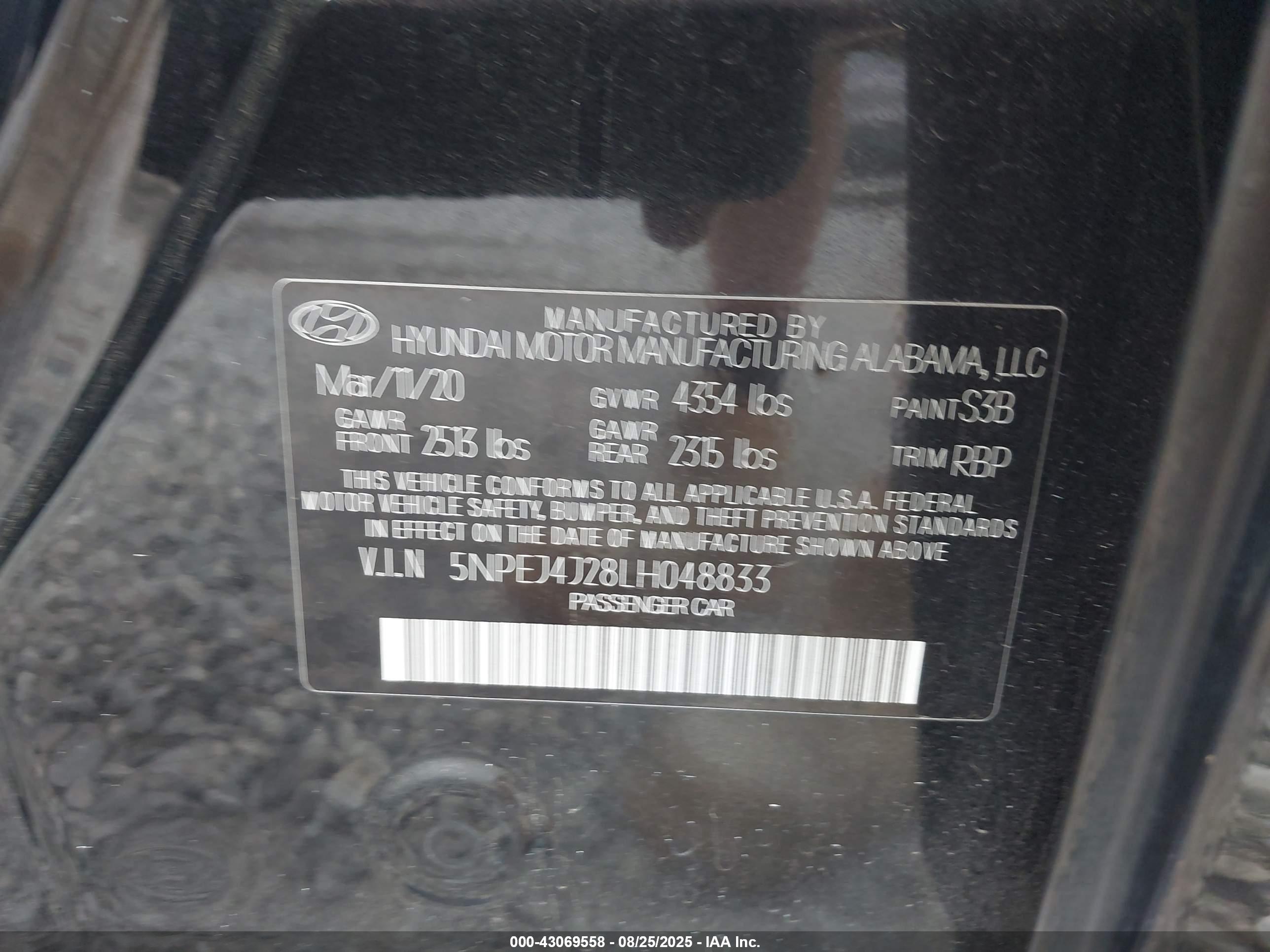 HYUNDAI SONATA image 9