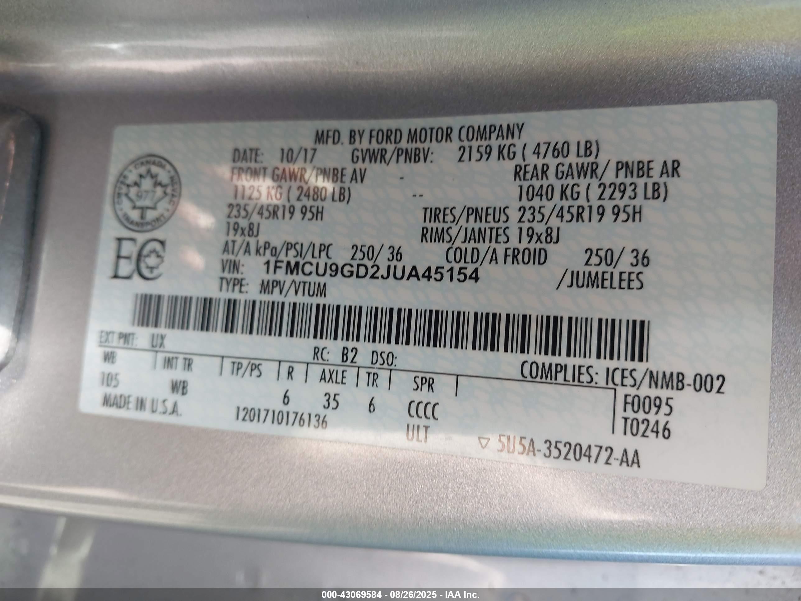 FORD ESCAPE image 9