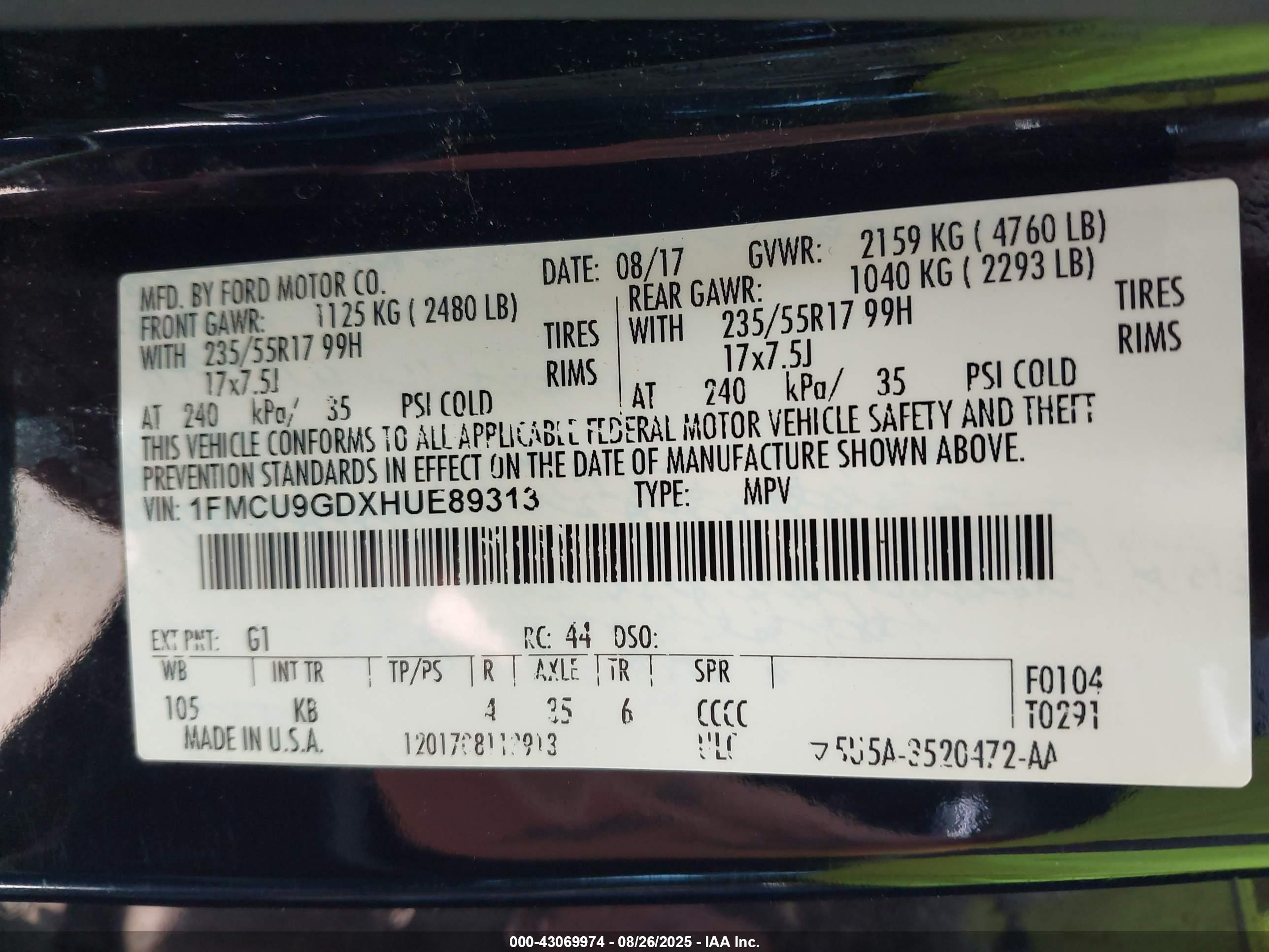 FORD ESCAPE image 9
