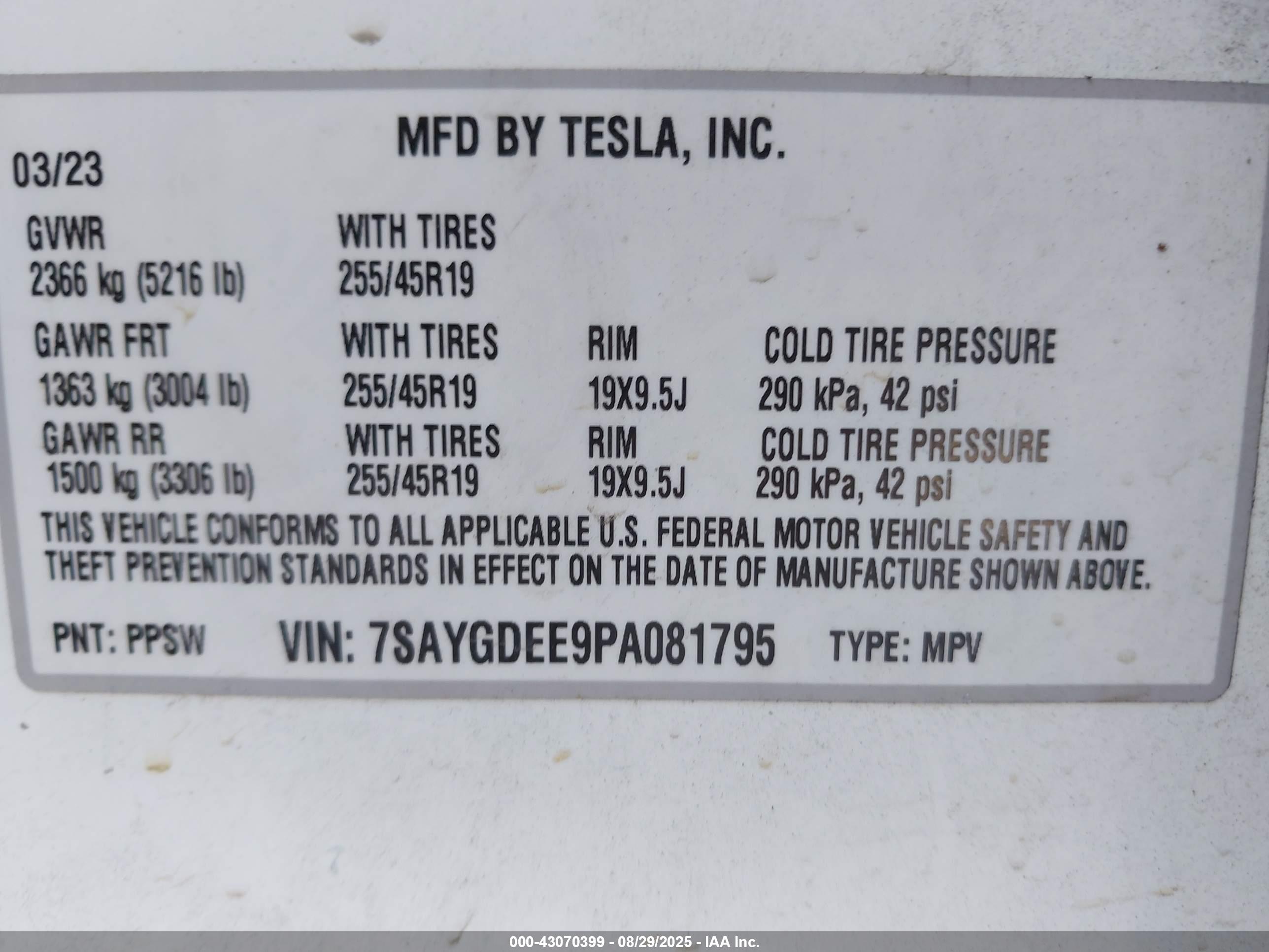 TESLA MODEL image 9