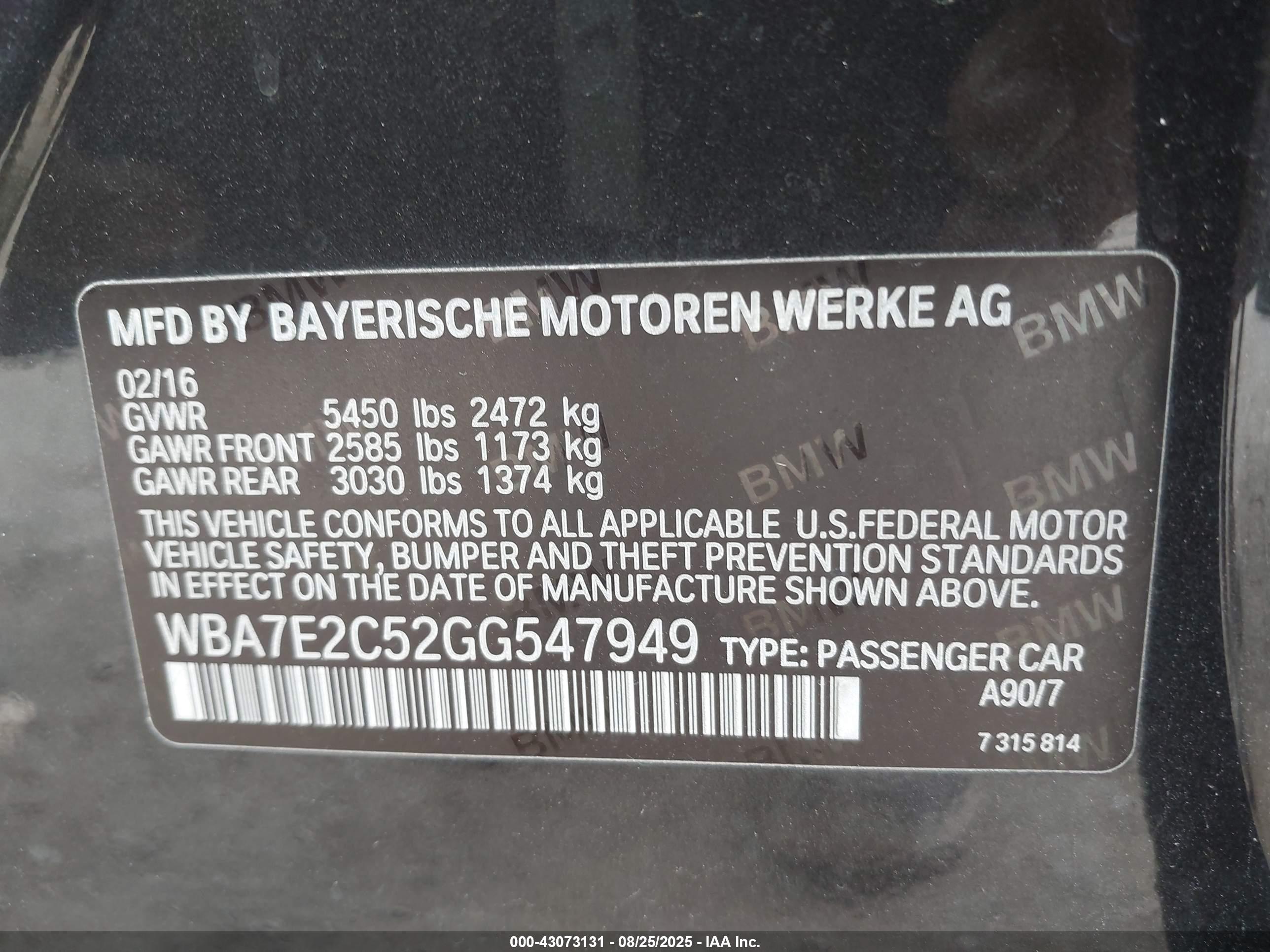 BMW 740I image 9
