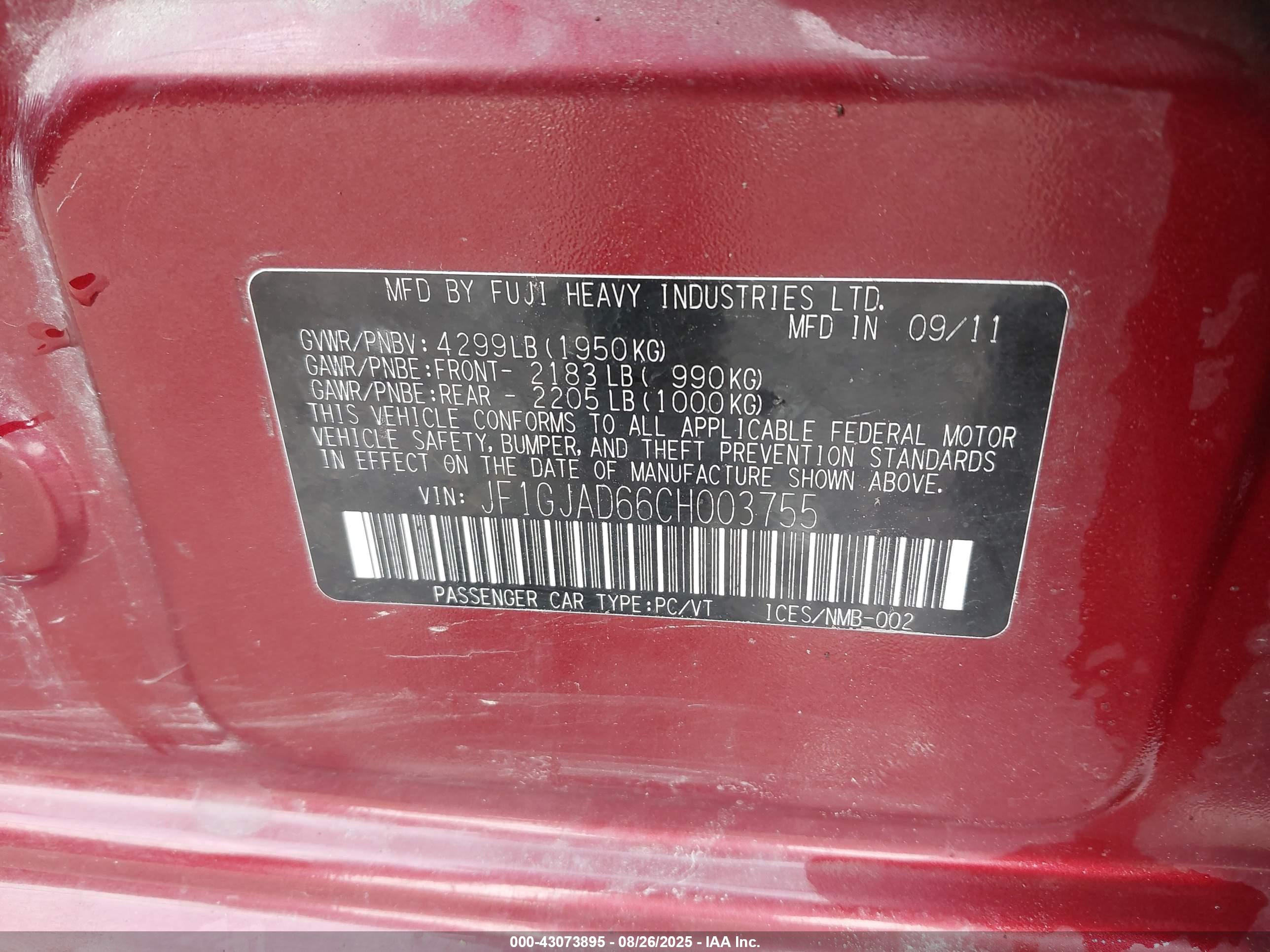 SUBARU IMPREZA image 9