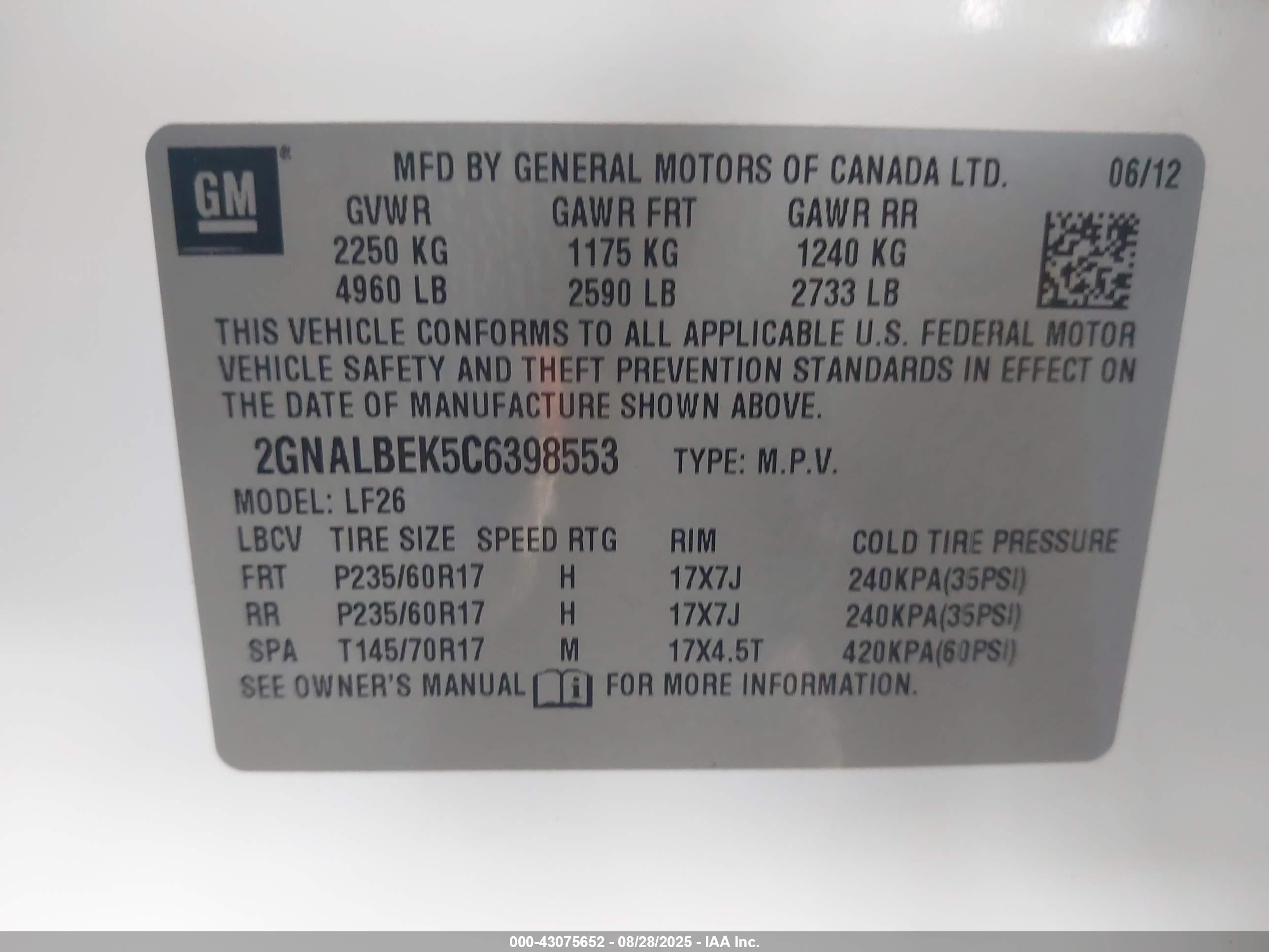 CHEVROLET EQUINOX image 9