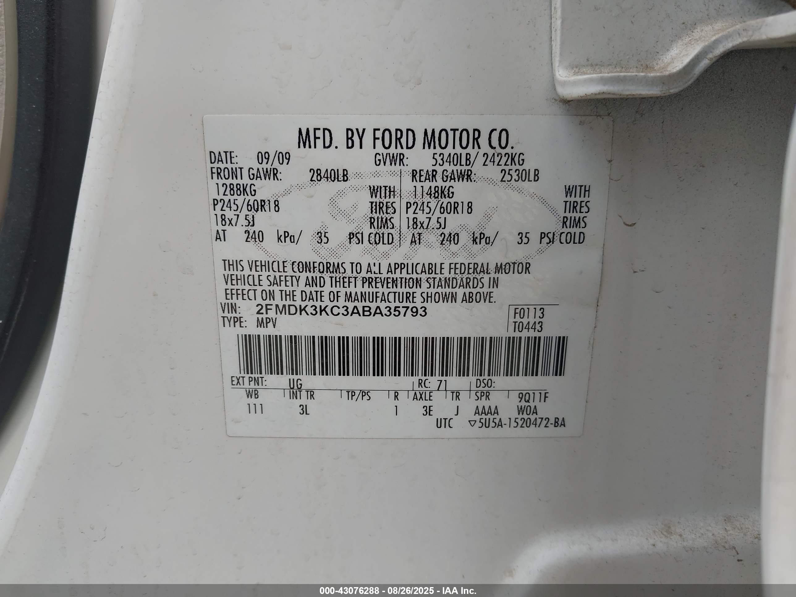 FORD EDGE image 9