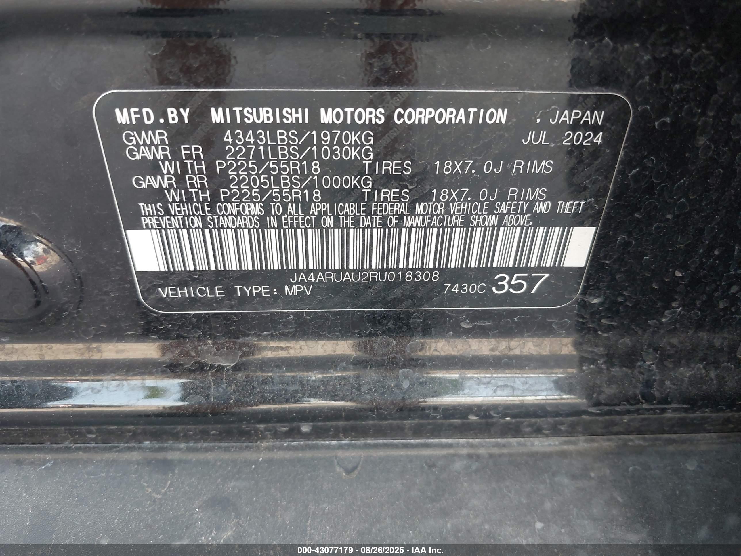 MITSUBISHI OUTLANDER image 9