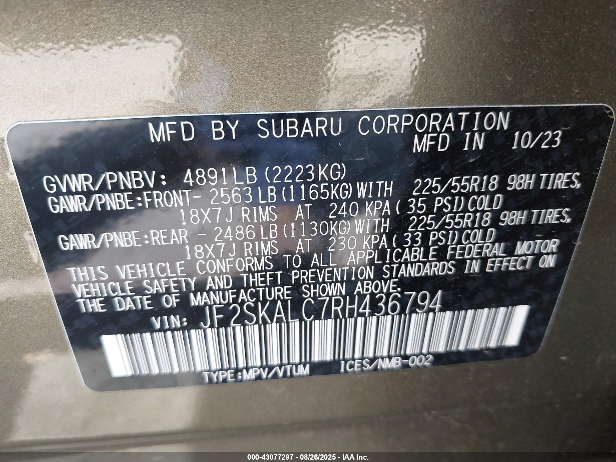 SUBARU FORESTER image 9