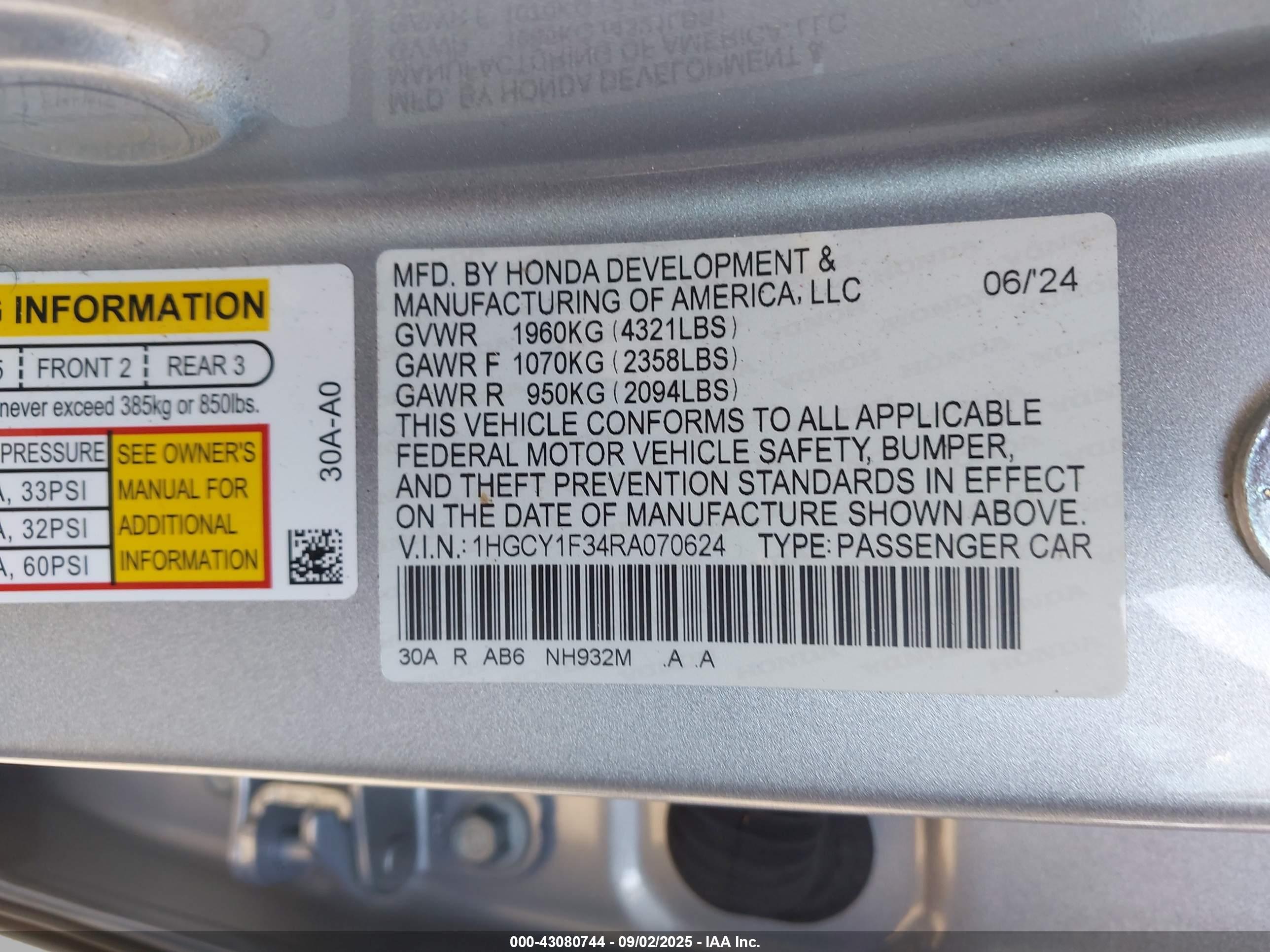 HONDA ACCORD image 9