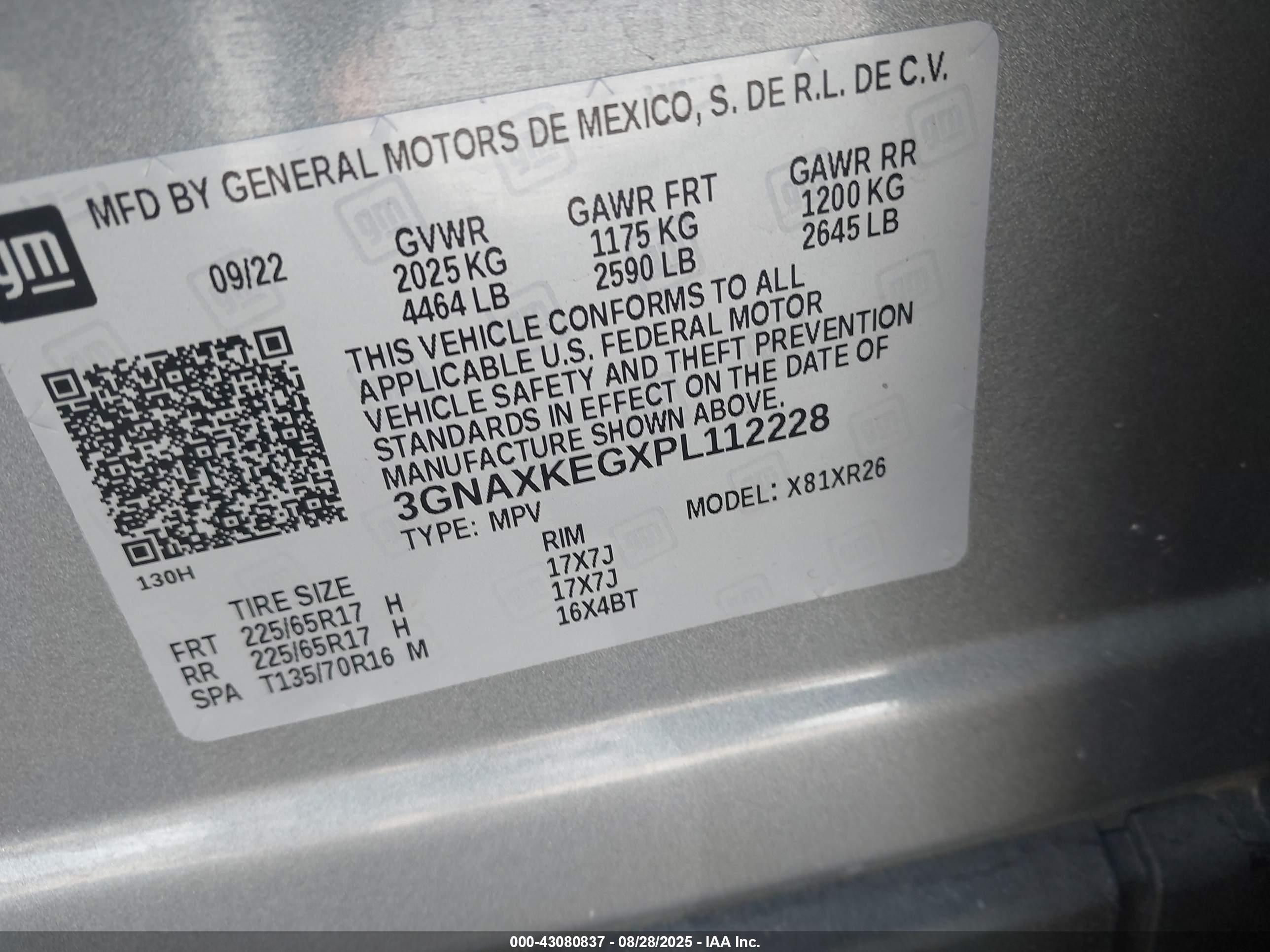 CHEVROLET EQUINOX image 9