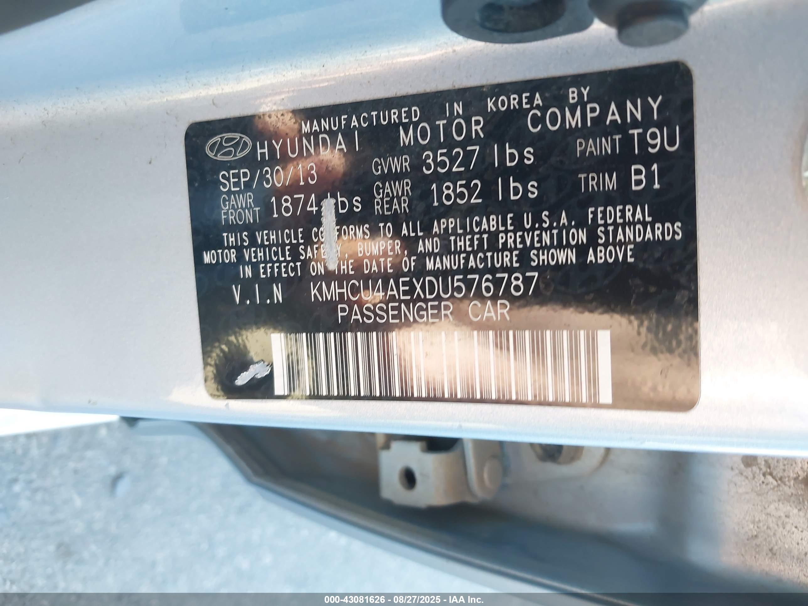 HYUNDAI ACCENT image 9