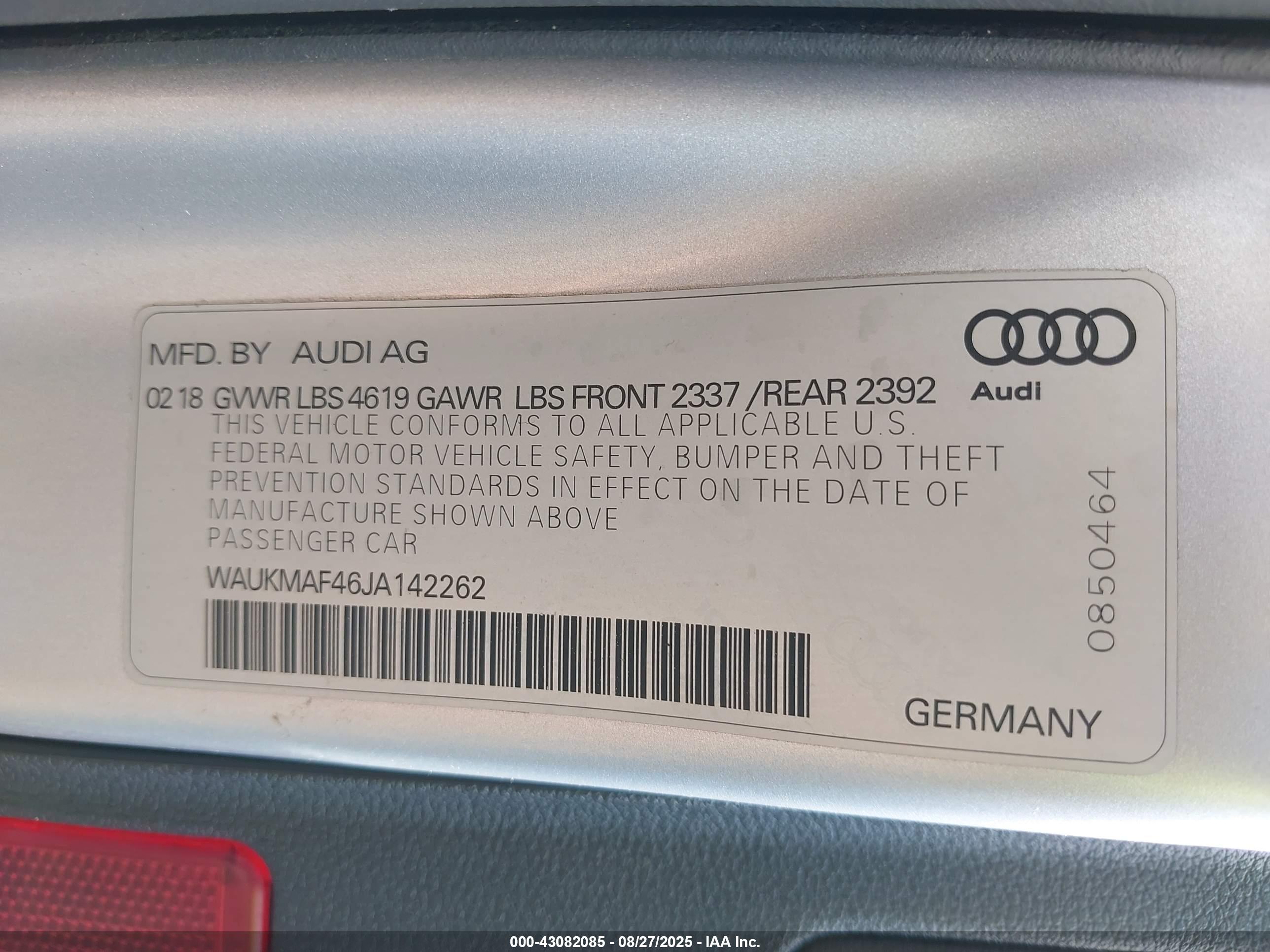 AUDI A4 image 9