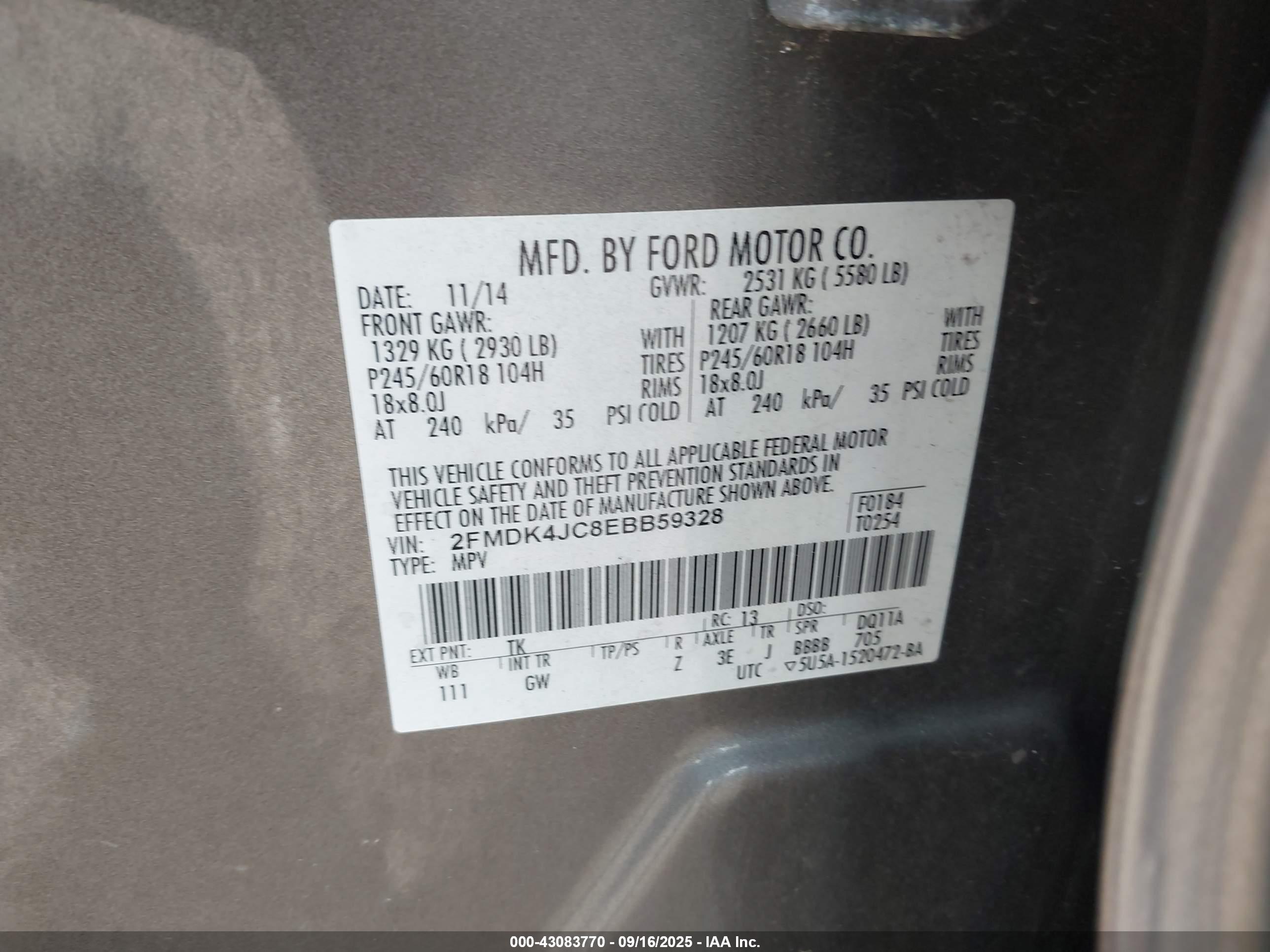 FORD EDGE image 9