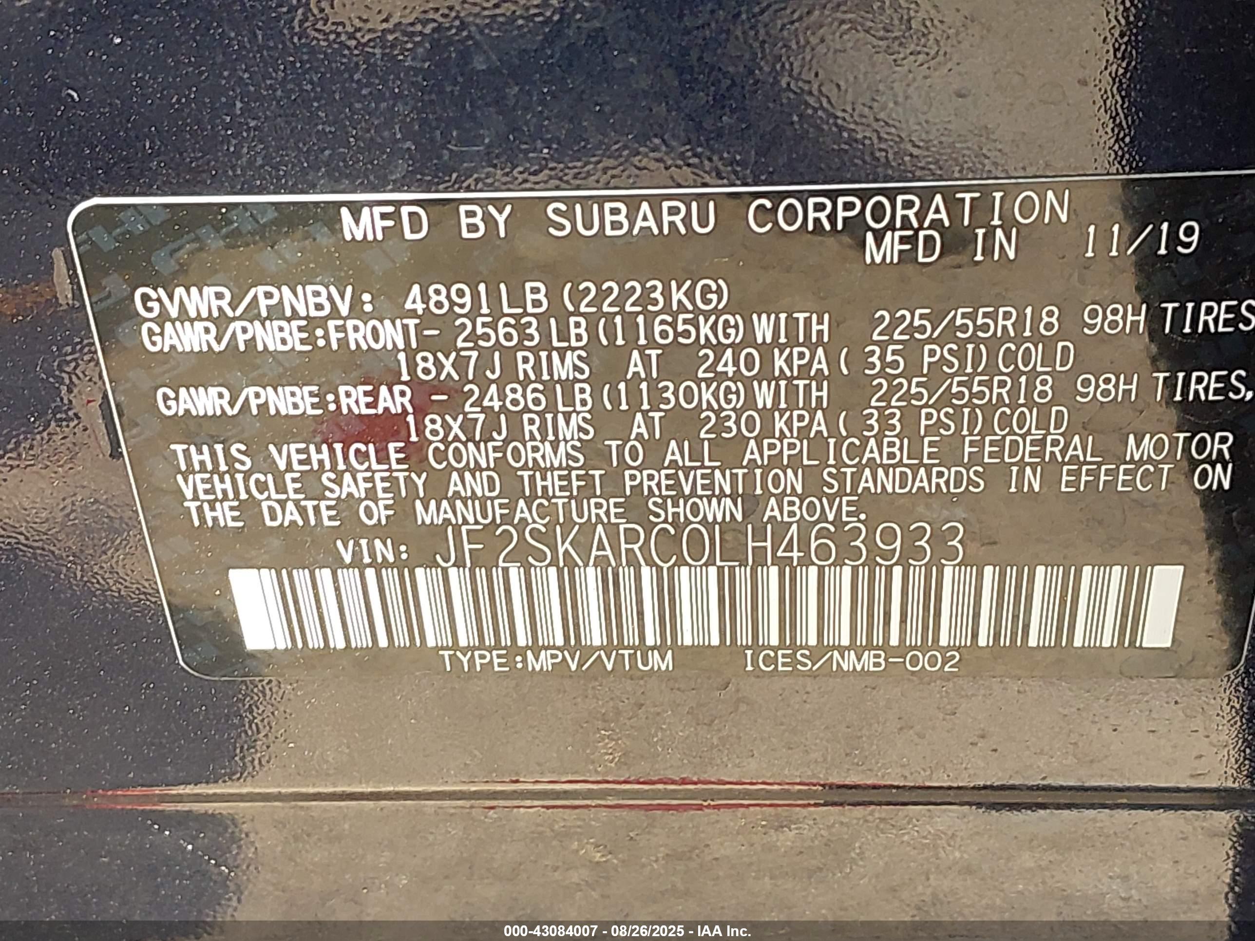 SUBARU FORESTER image 9