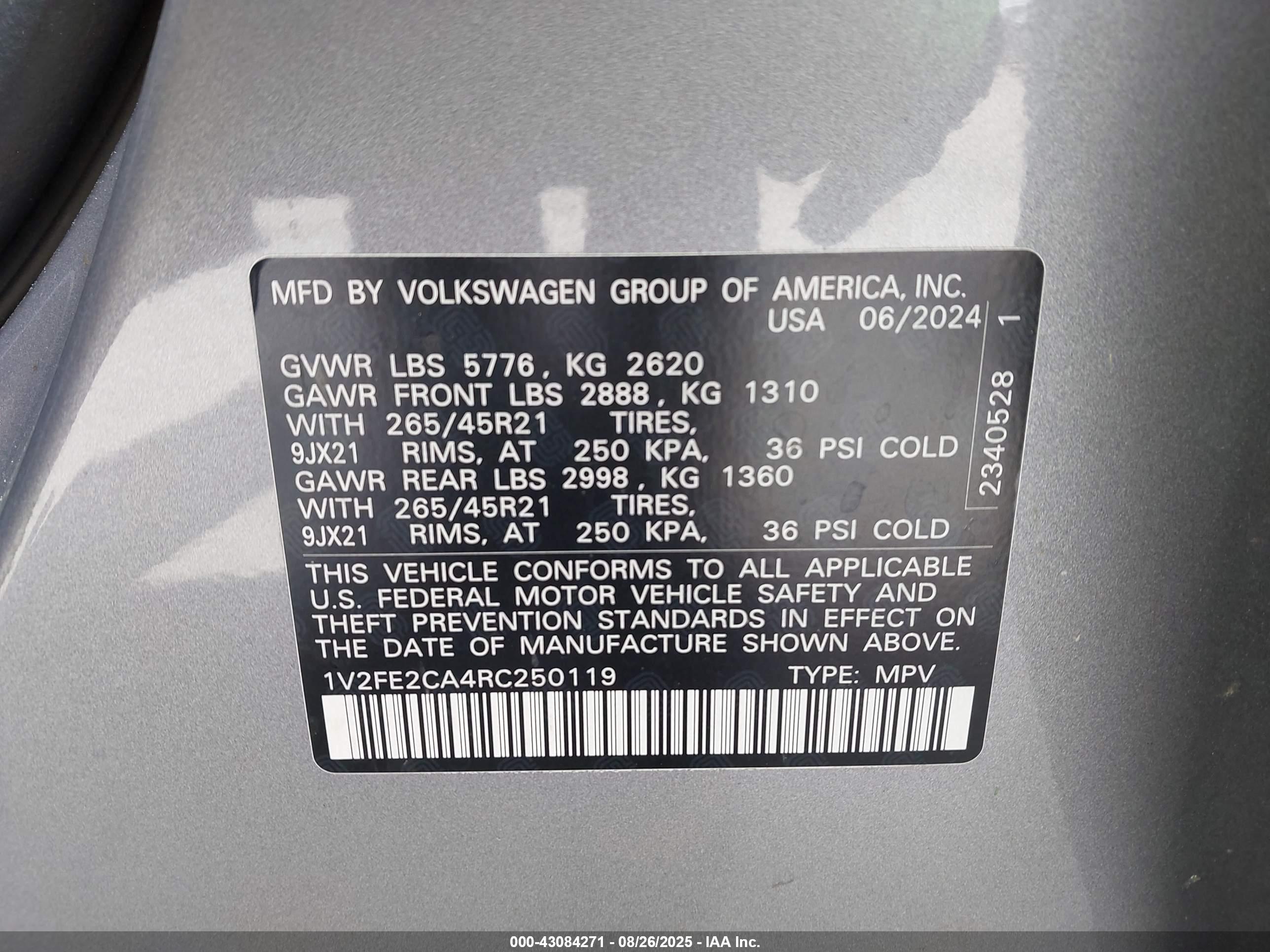 VOLKSWAGEN ATLAS image 9