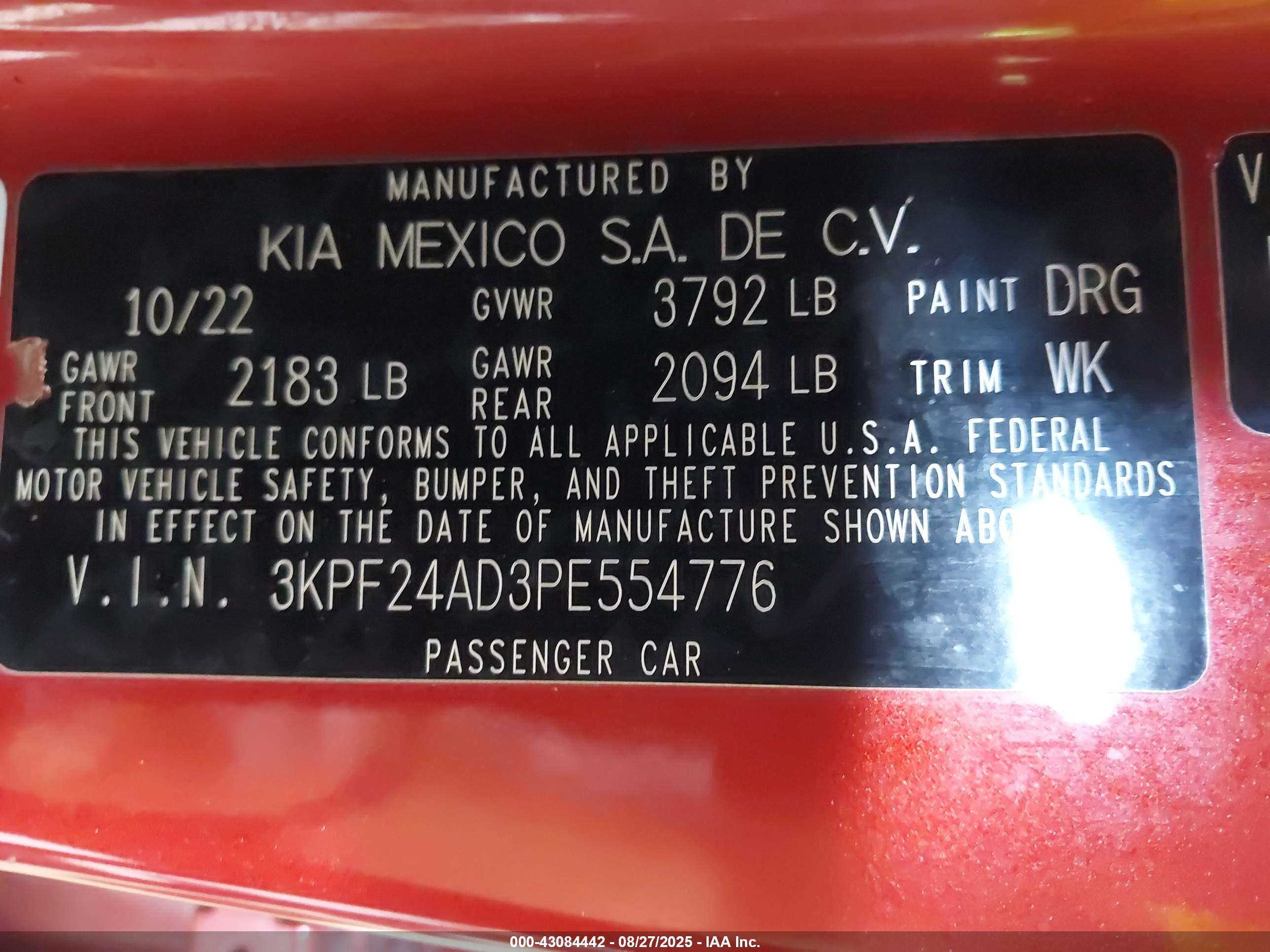 KIA FORTE image 9