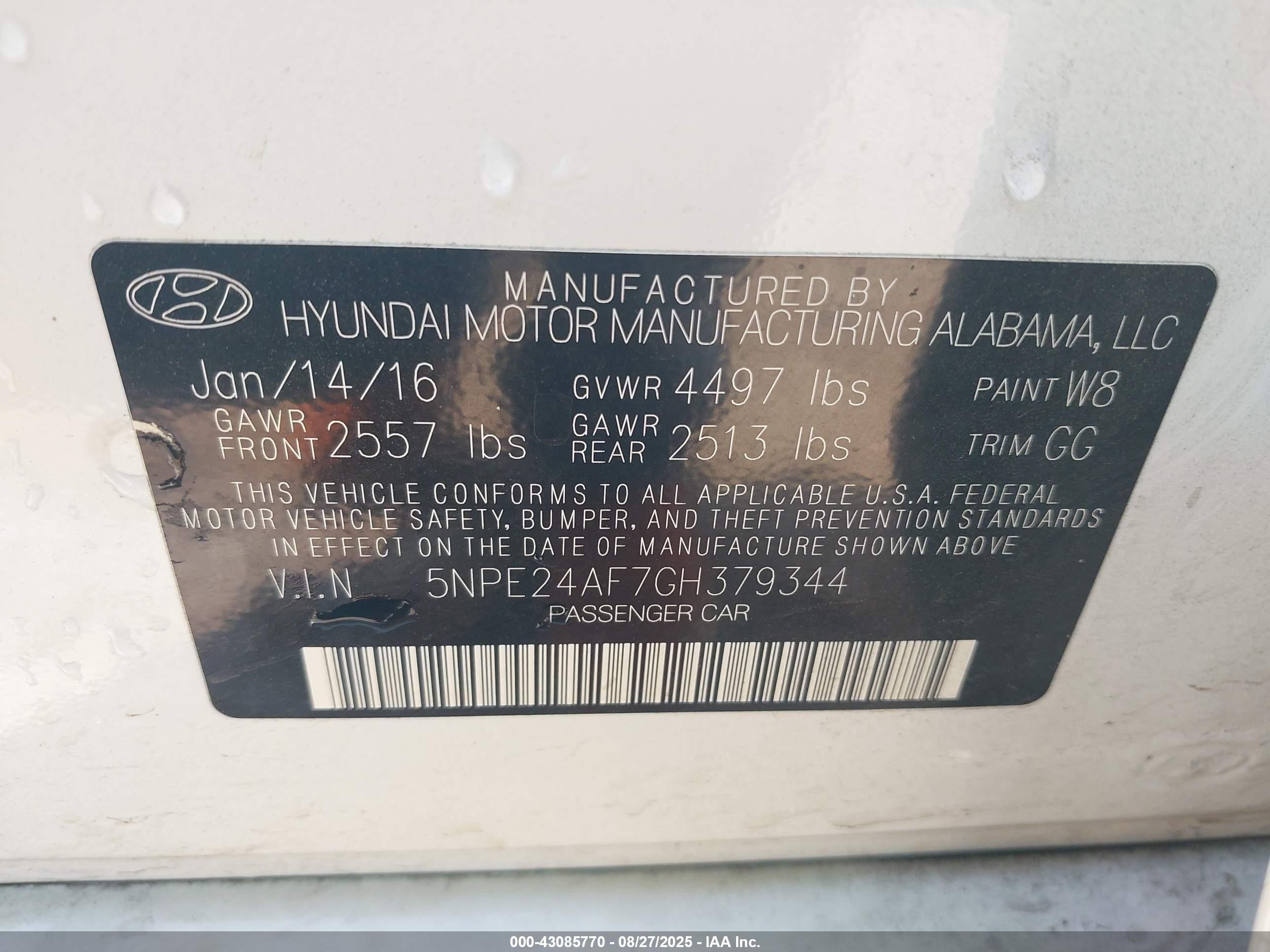 HYUNDAI SONATA image 9