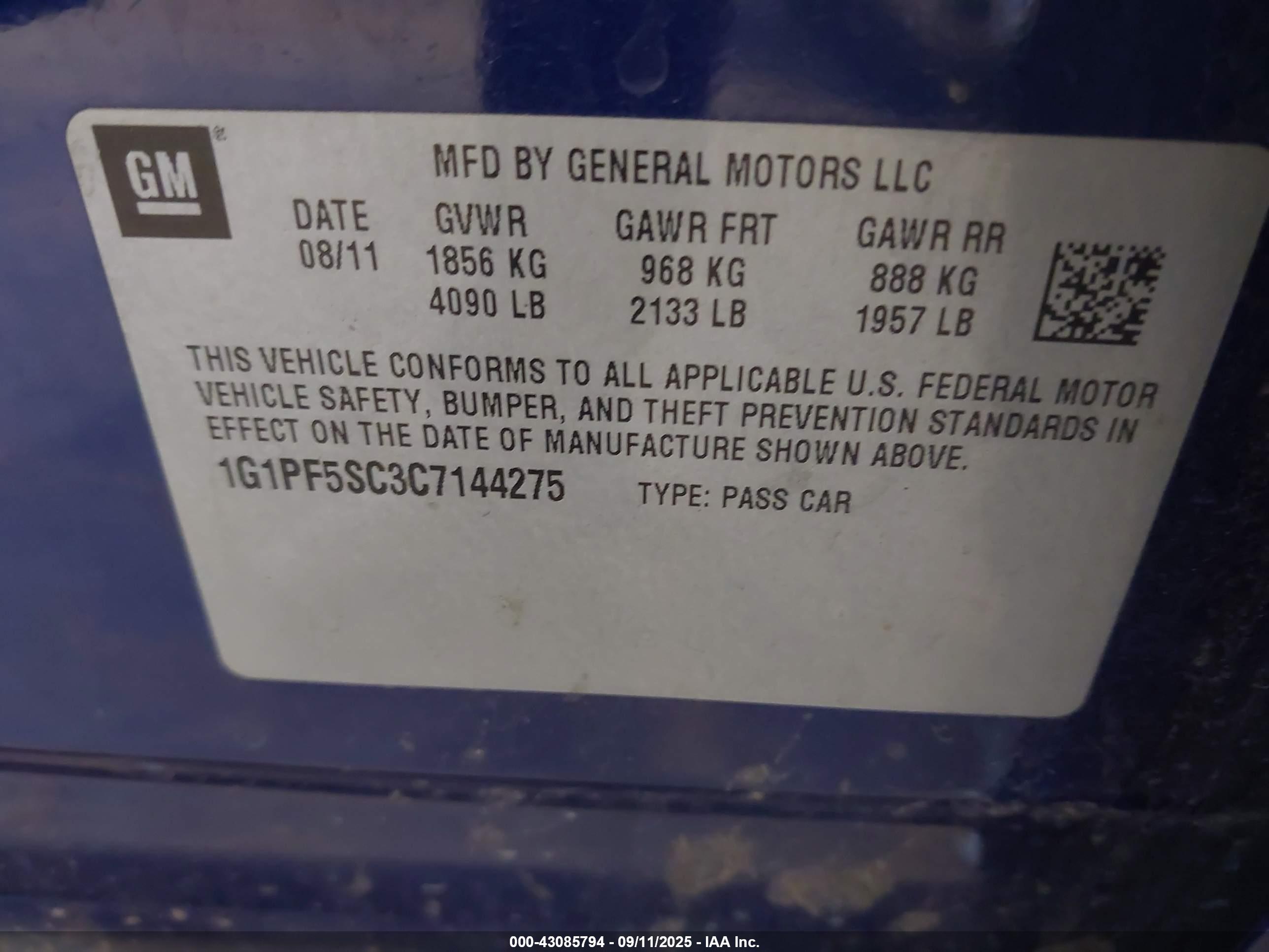 CHEVROLET CRUZE image 9