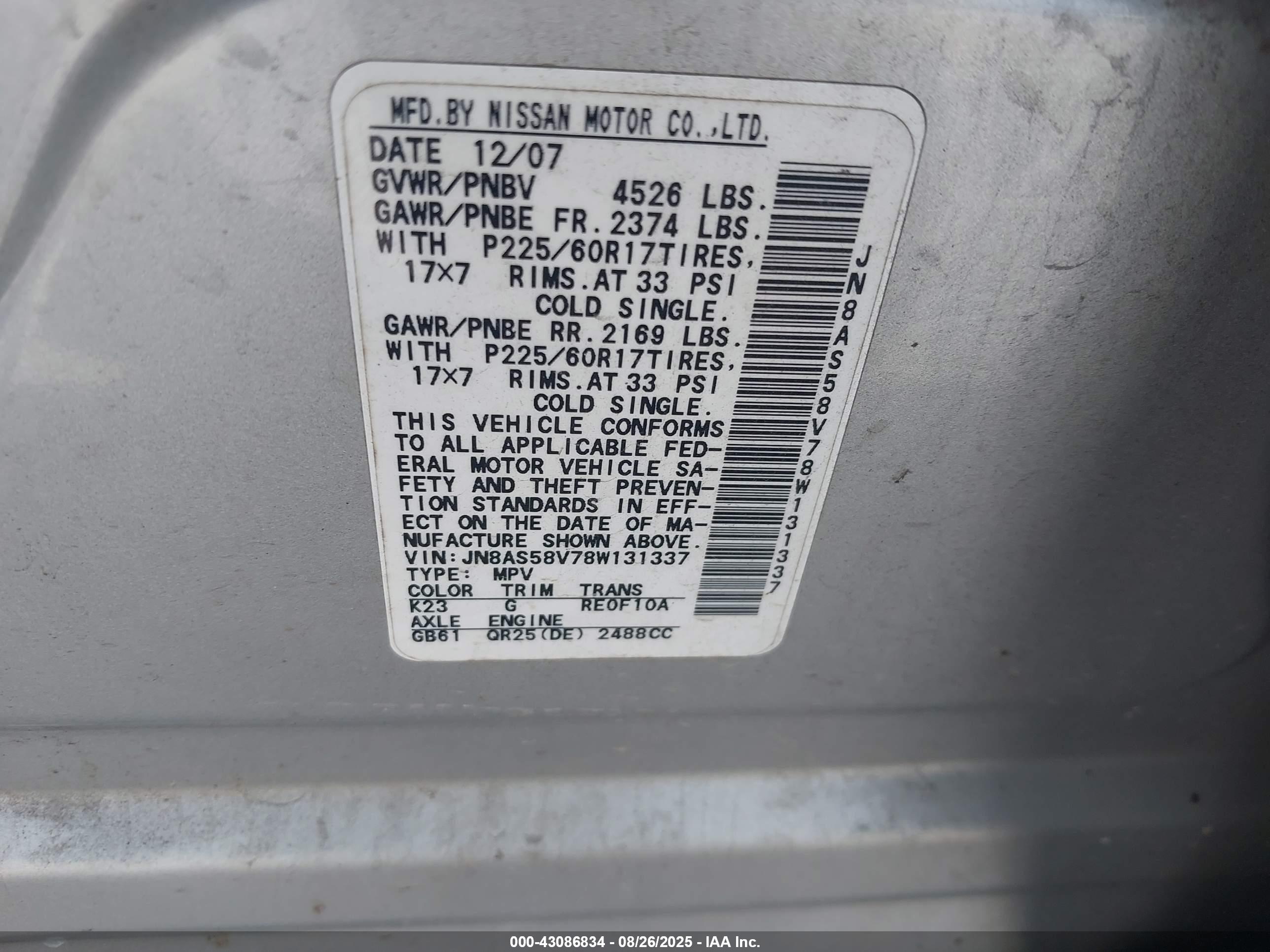NISSAN ROGUE image 9