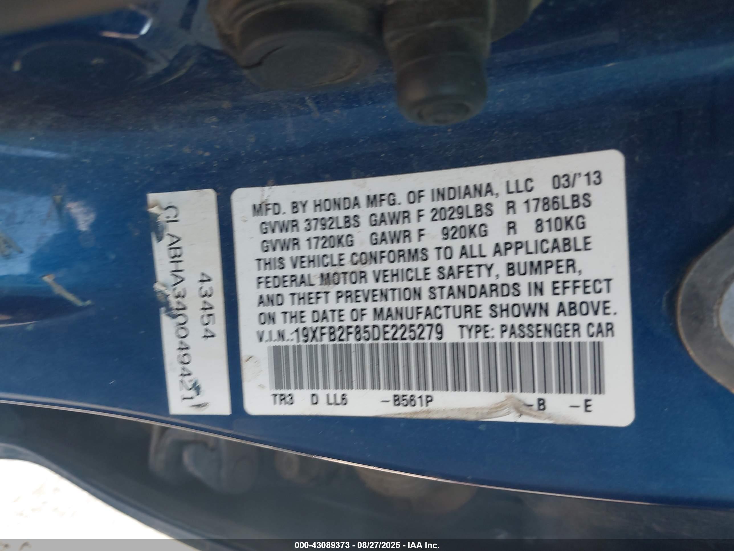 HONDA CIVIC image 9
