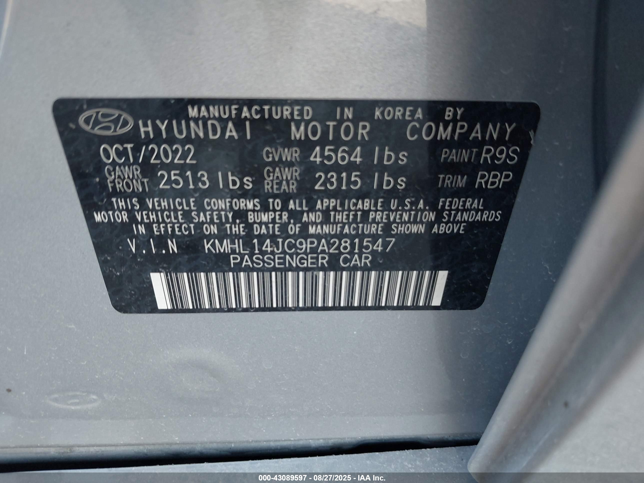 HYUNDAI SONATA image 9