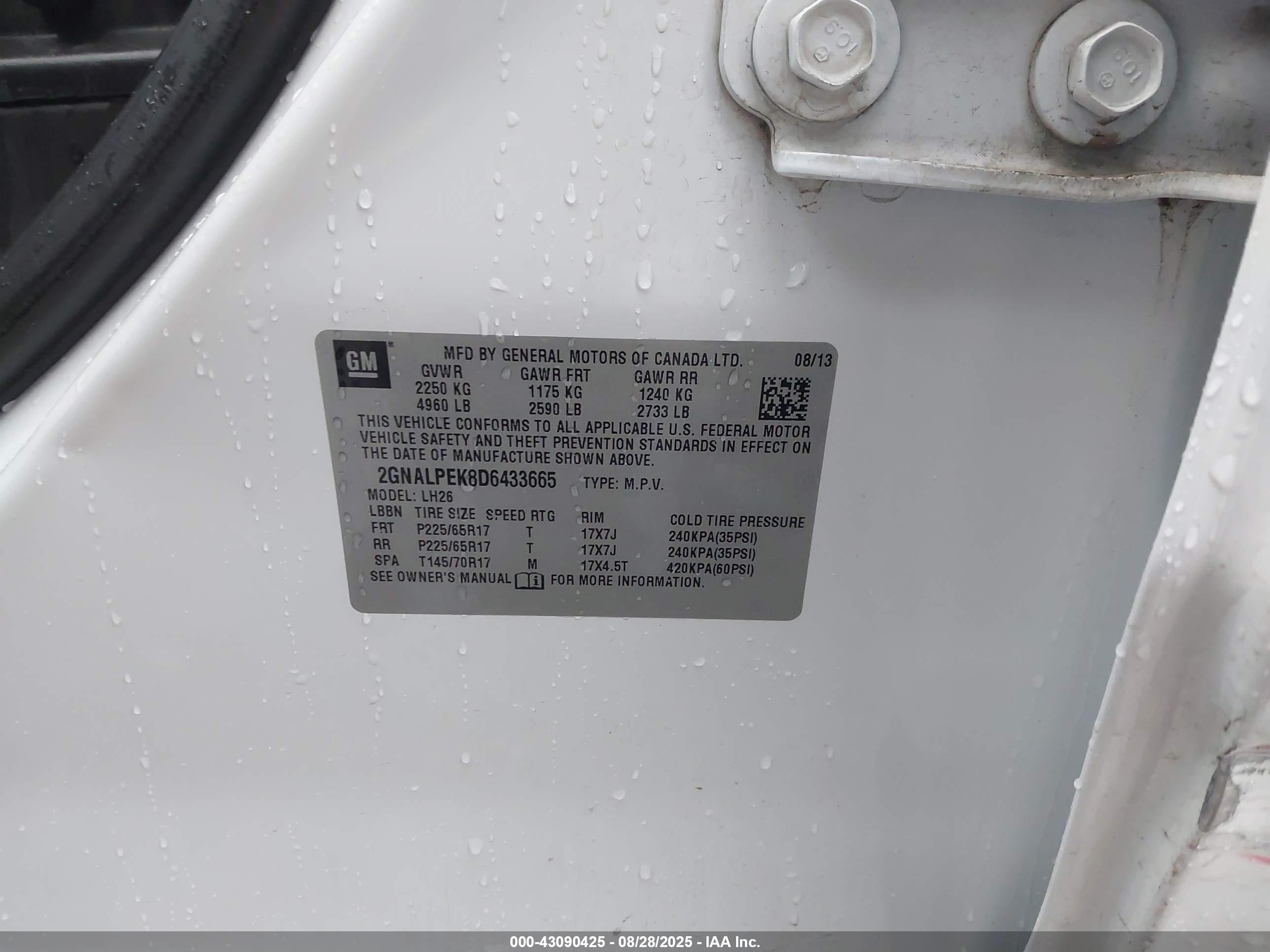 CHEVROLET EQUINOX image 9