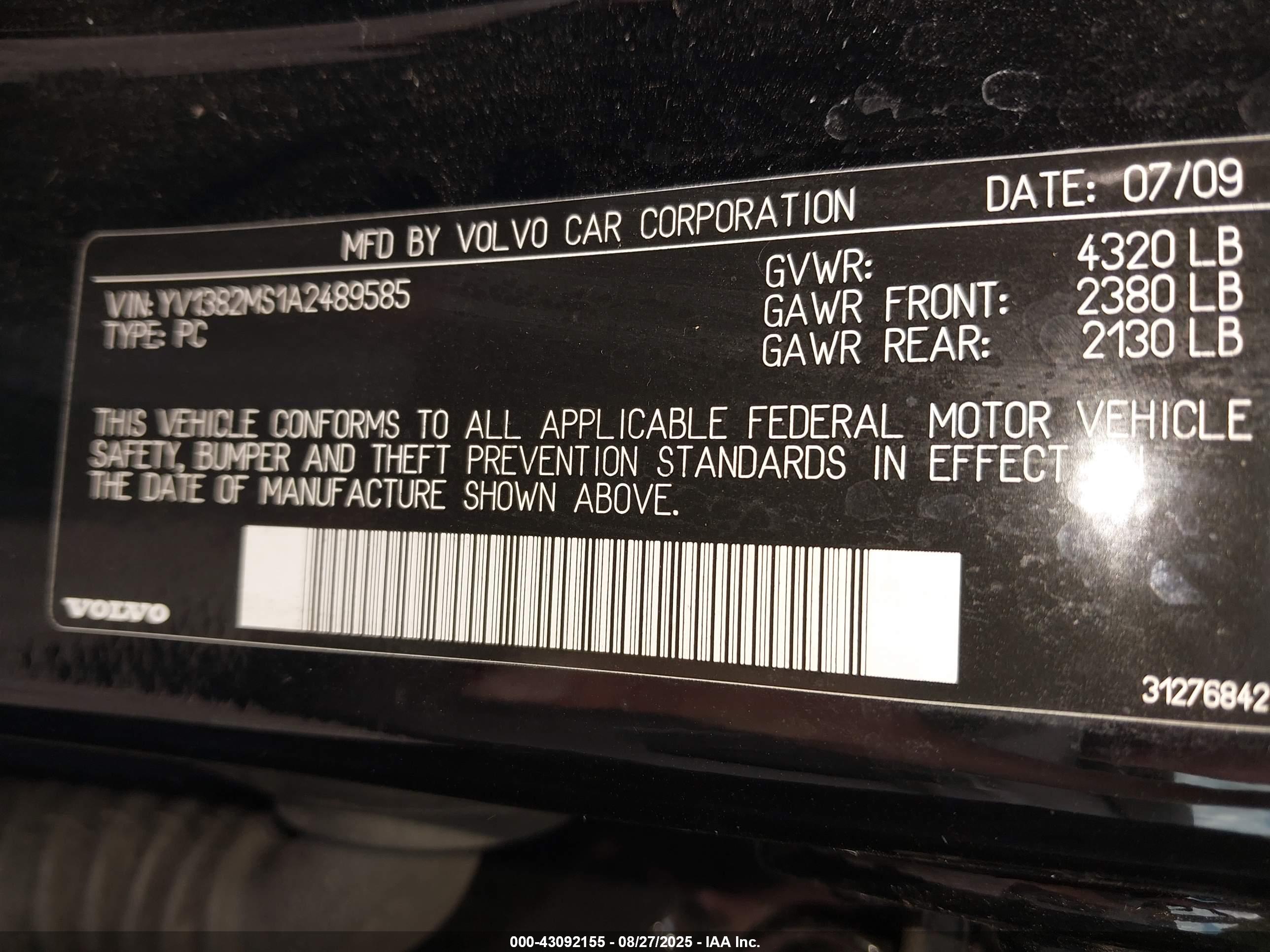 VOLVO S40 image 9