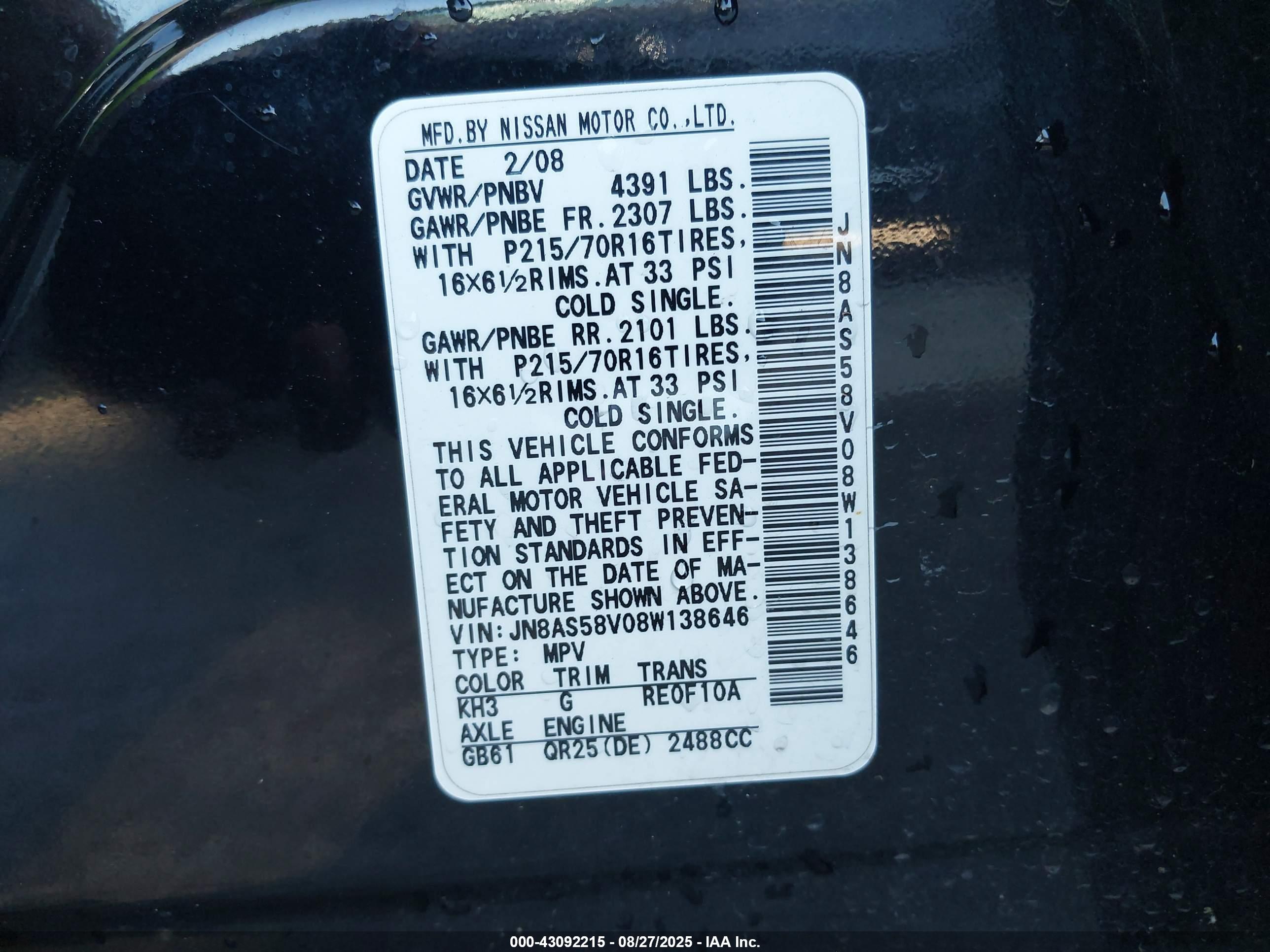 NISSAN ROGUE image 9