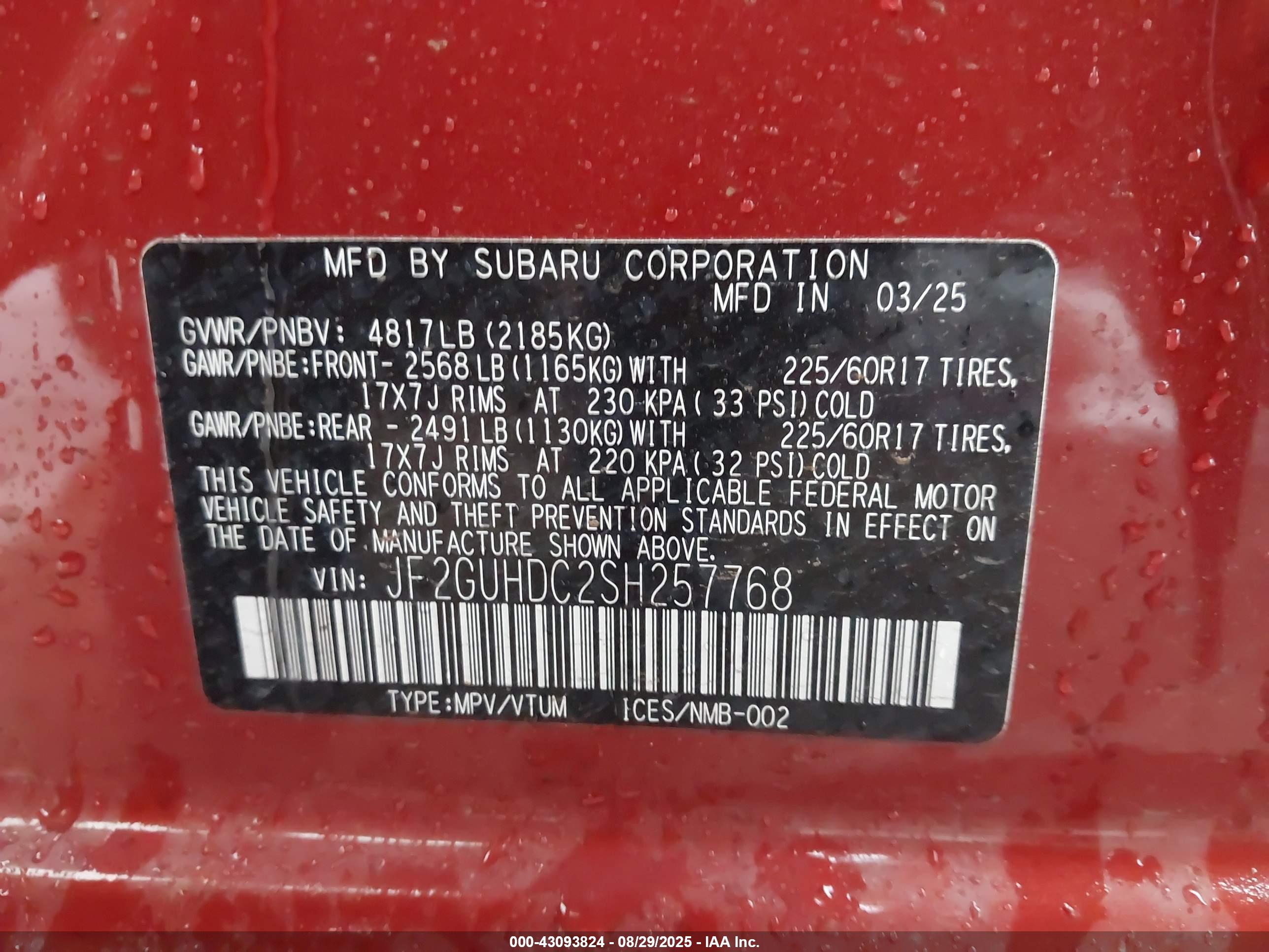 SUBARU CROSSTREK image 9