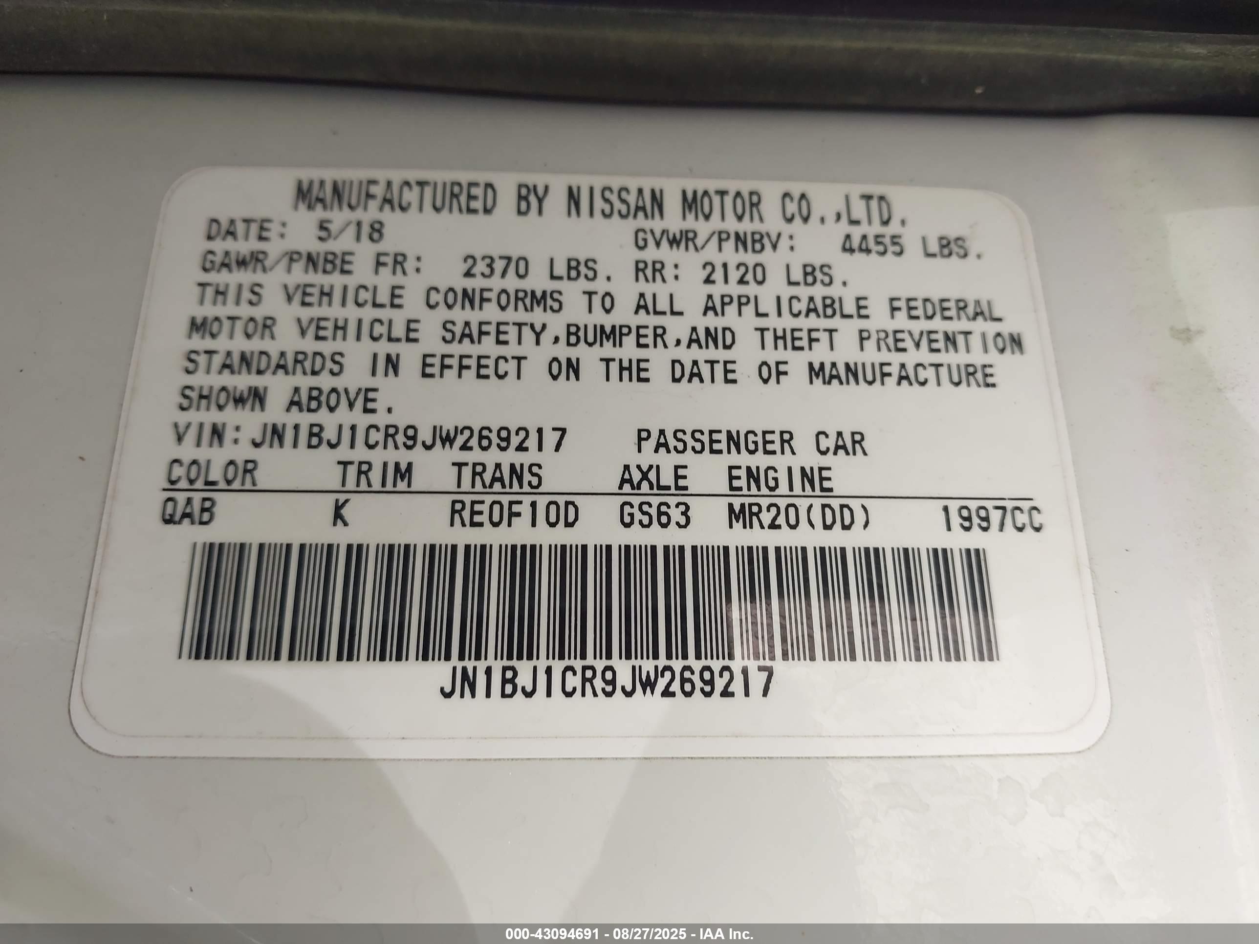 NISSAN ROGUE image 9