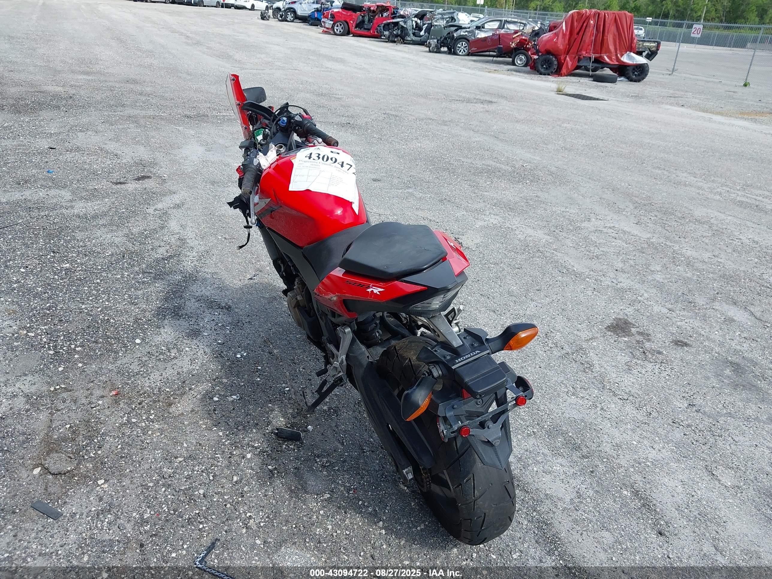 HONDA CBR500 image 3