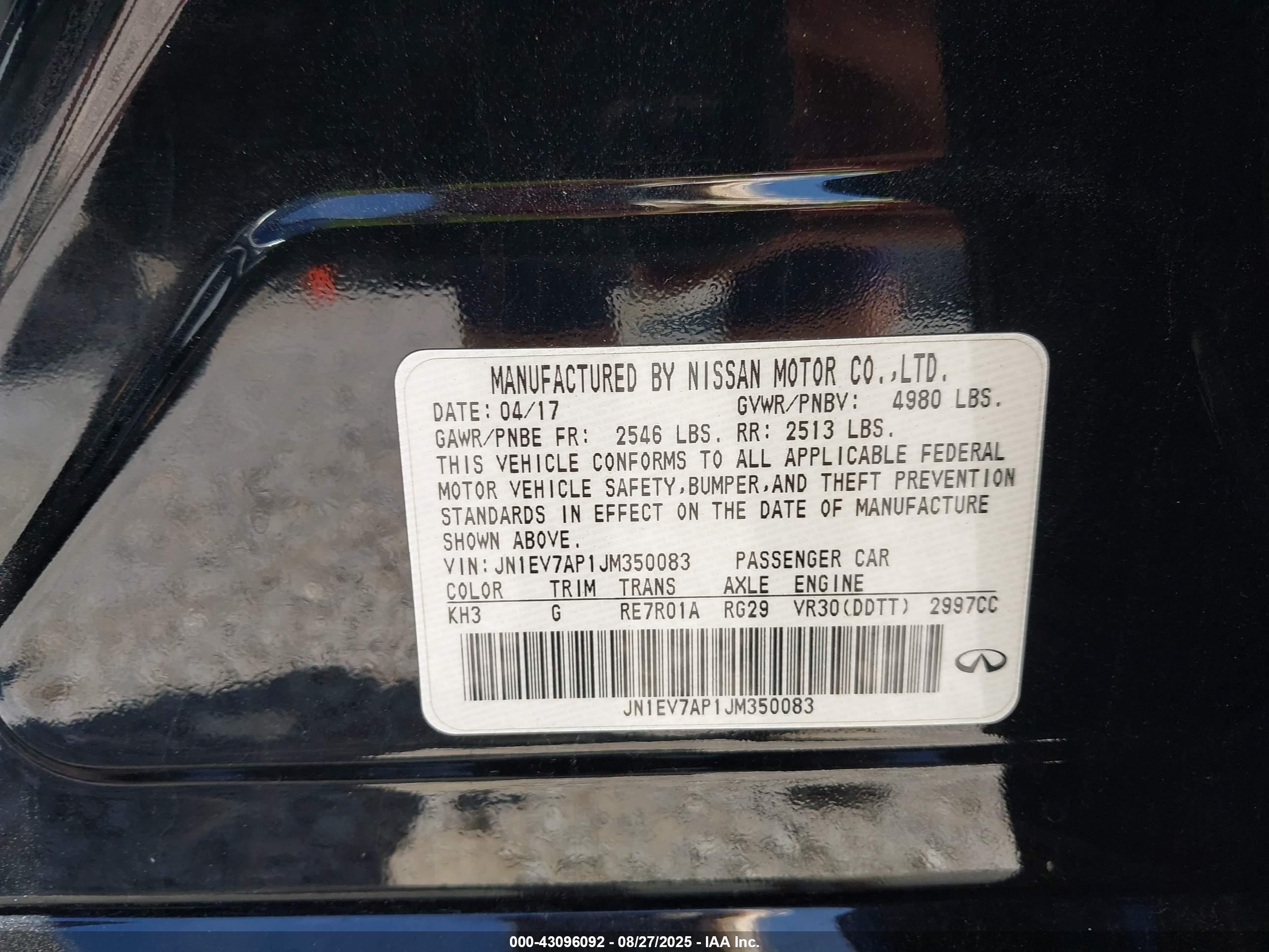 INFINITI Q50 image 9