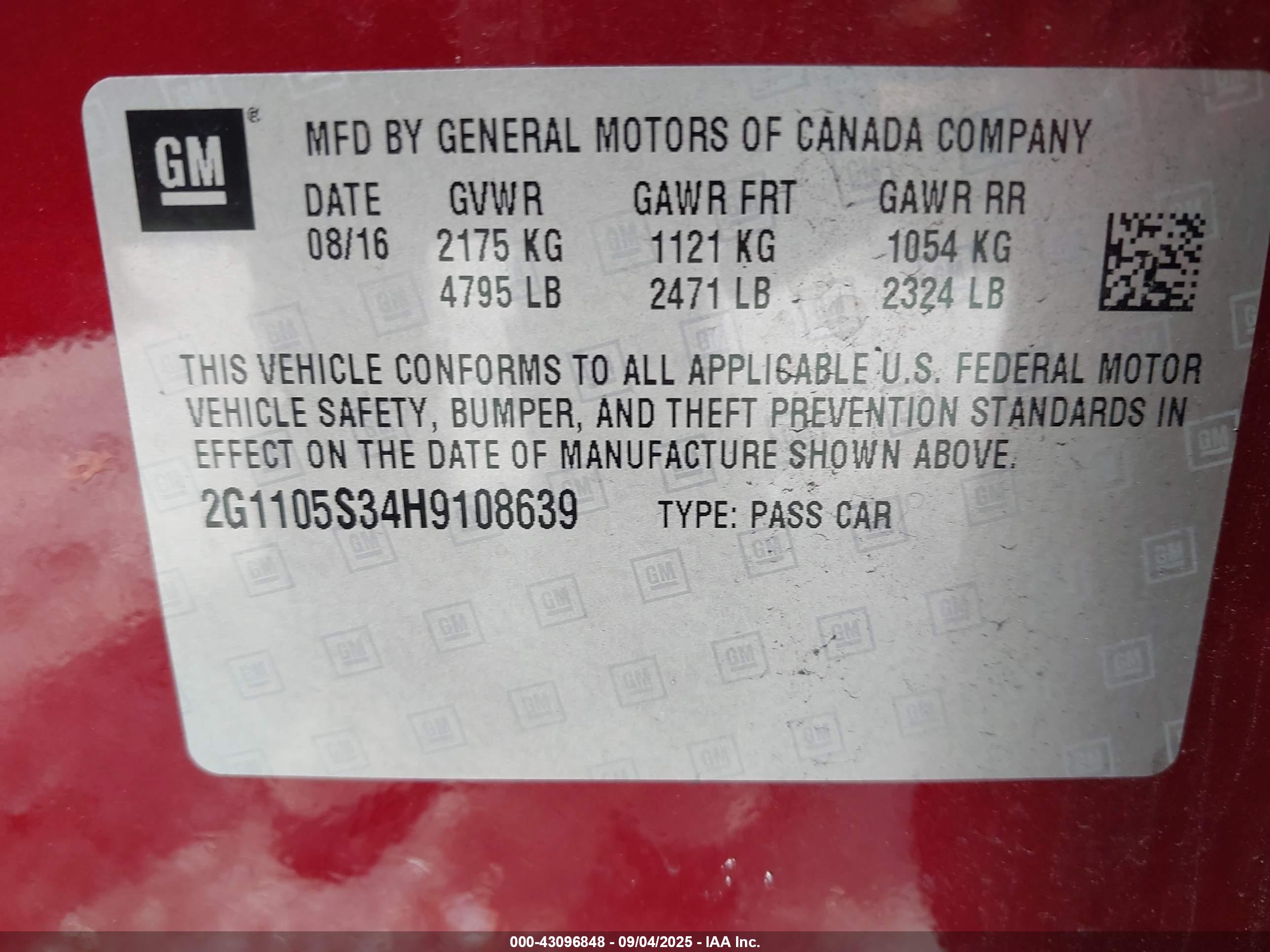 CHEVROLET IMPALA image 9