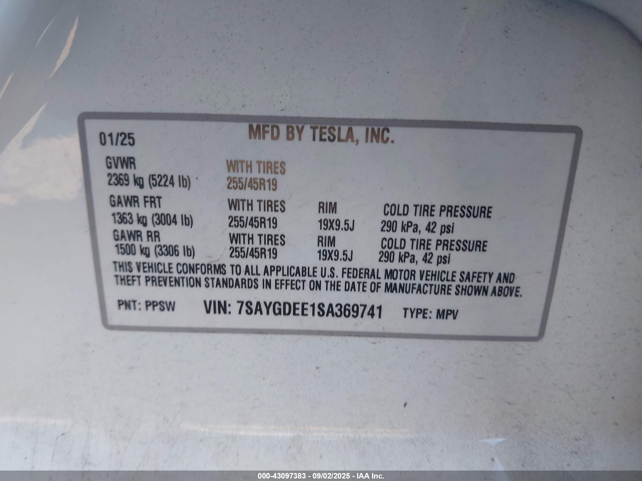 TESLA MODEL image 9