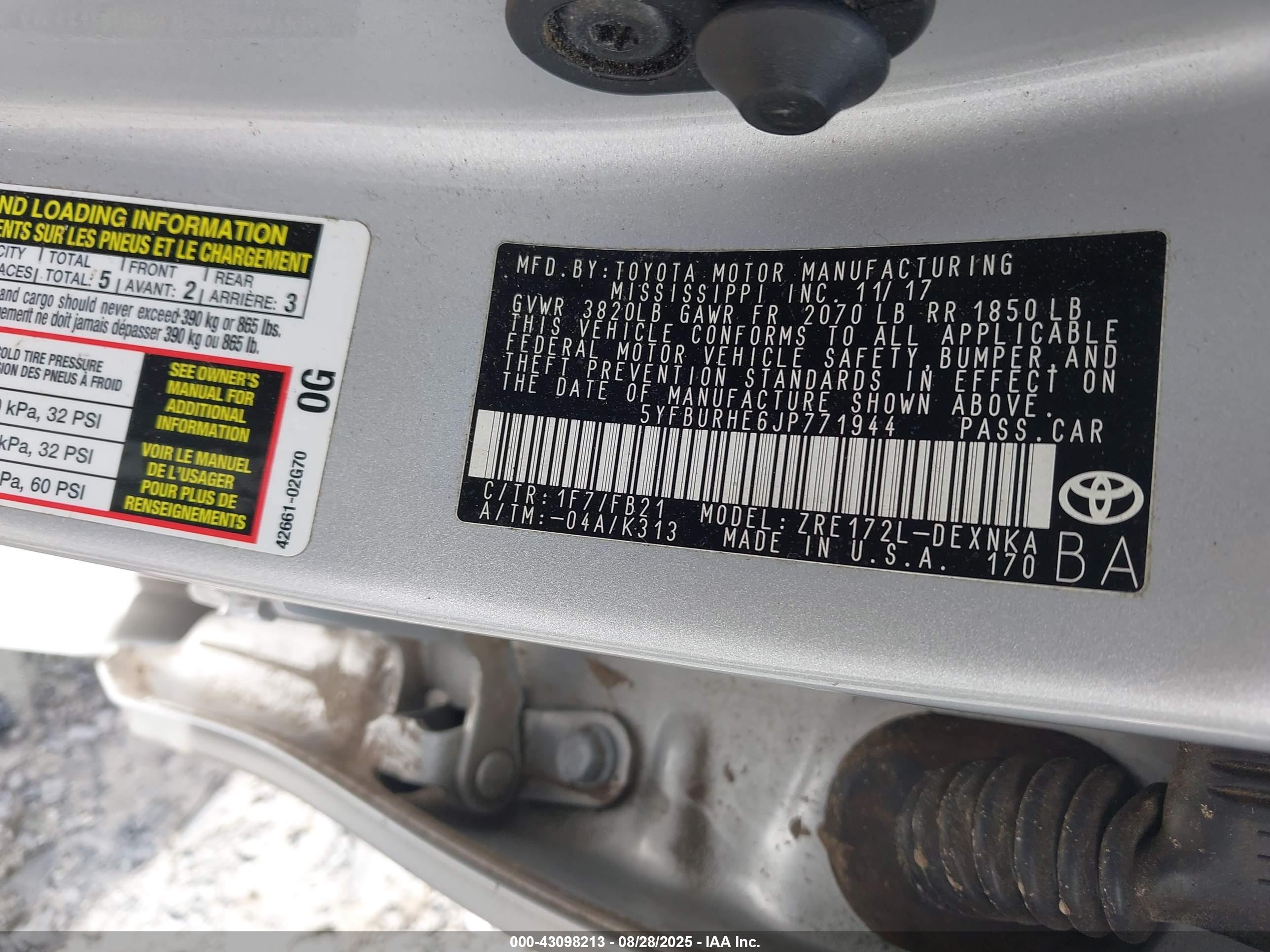 TOYOTA COROLLA image 9