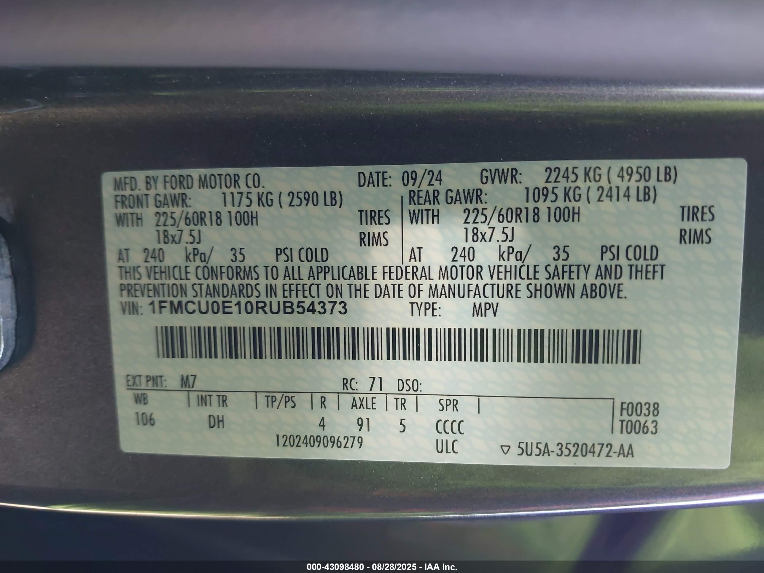 FORD ESCAPE image 9