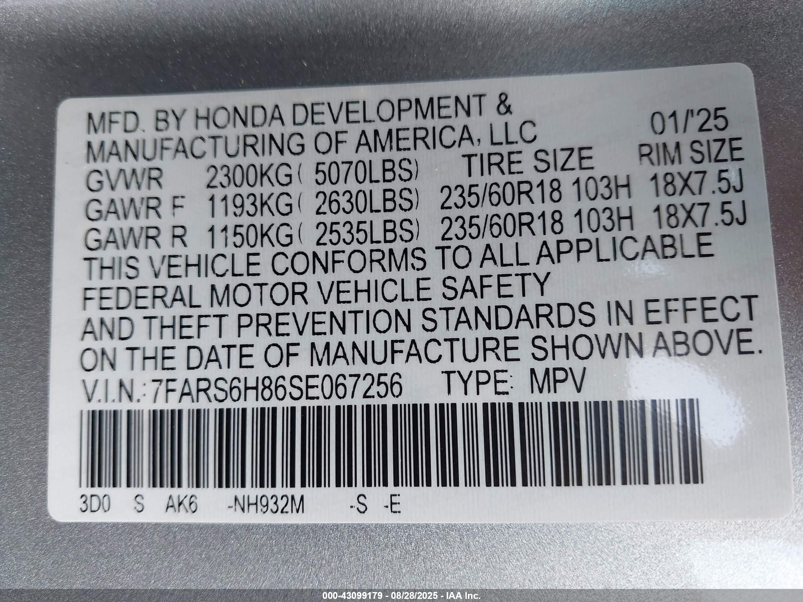 HONDA CR-V image 9