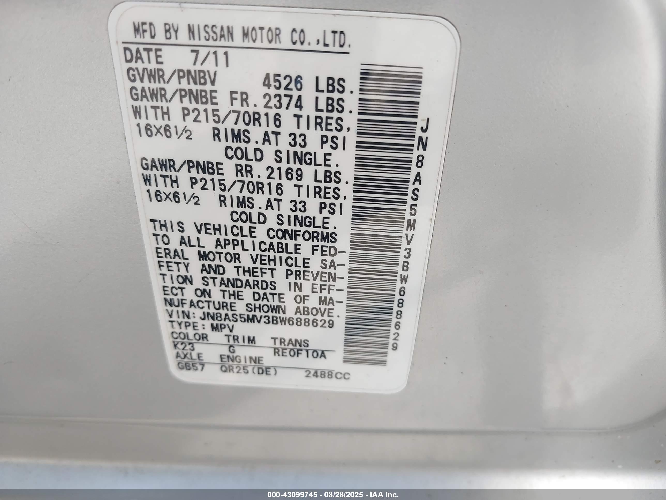 NISSAN ROGUE image 9