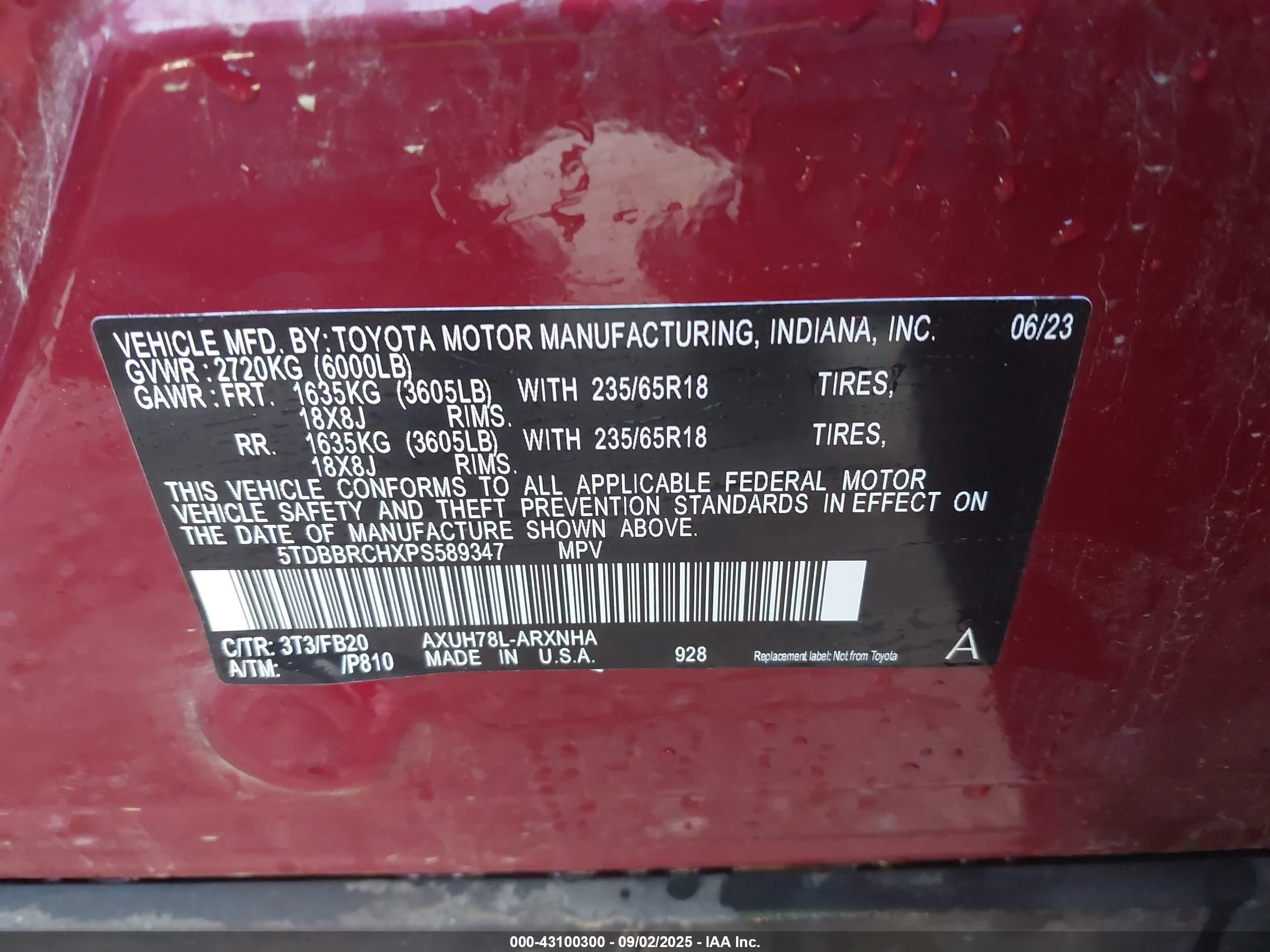 TOYOTA HIGHLANDER image 9