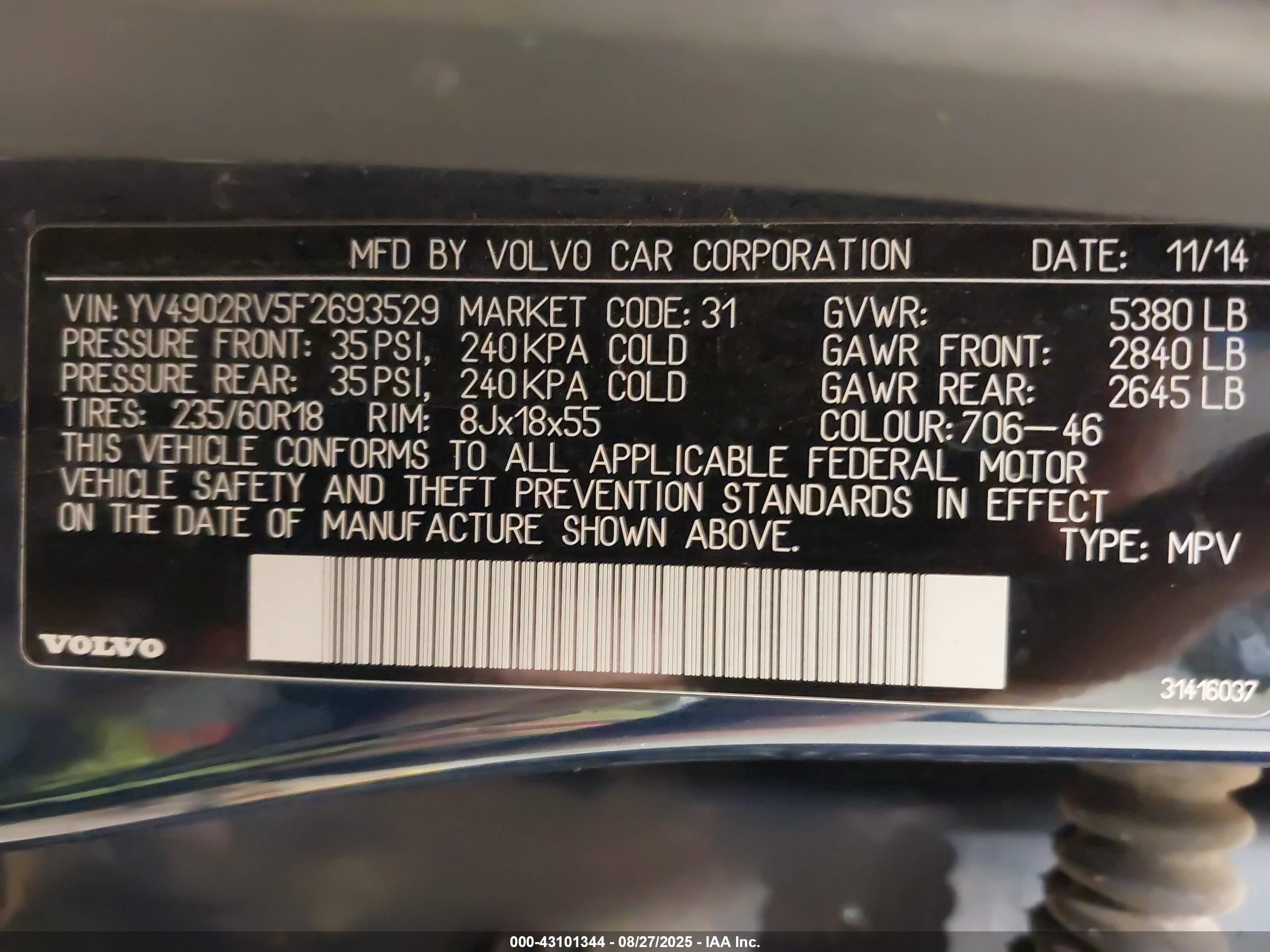 VOLVO XC60 image 9
