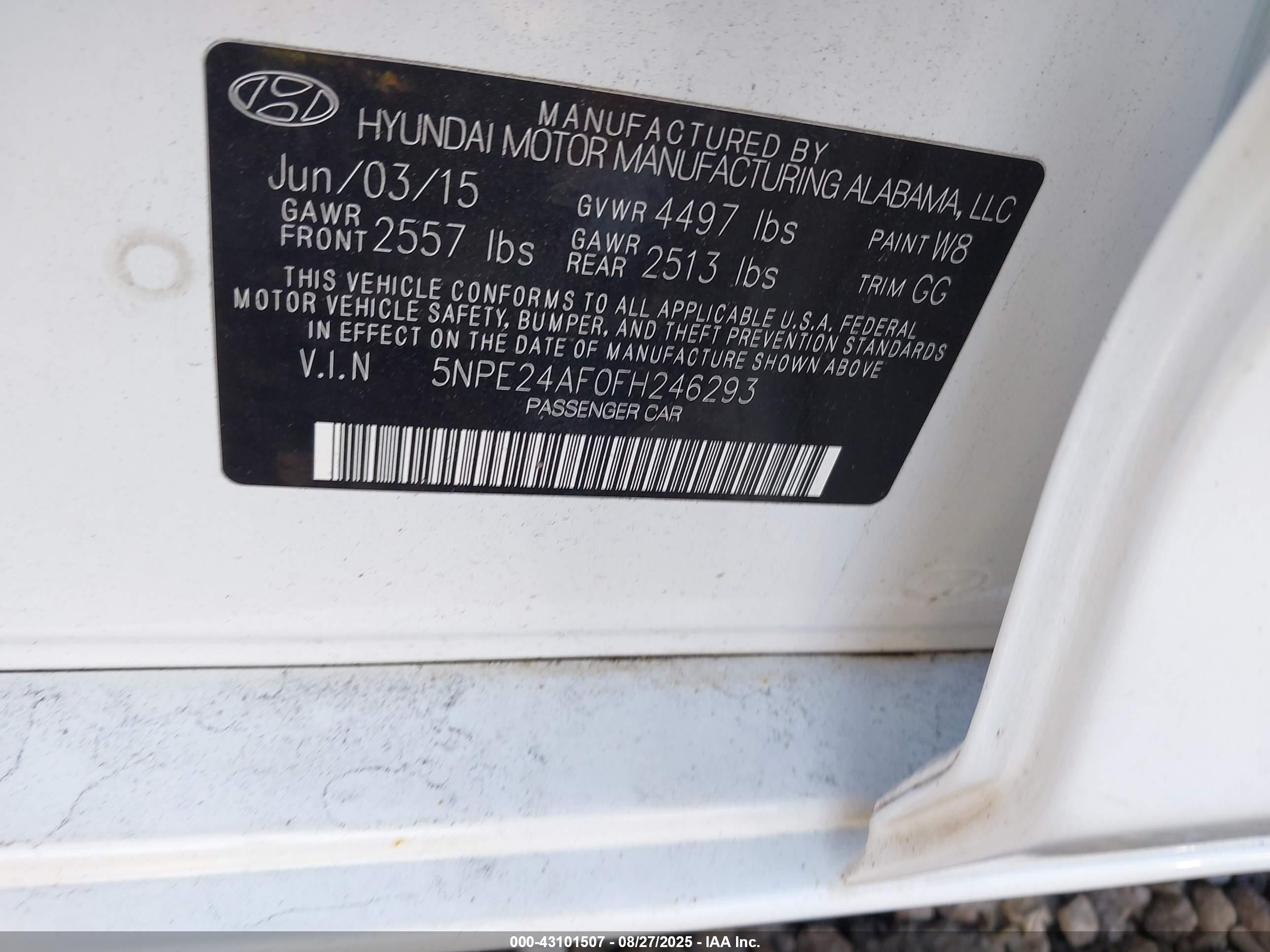 HYUNDAI SONATA image 9