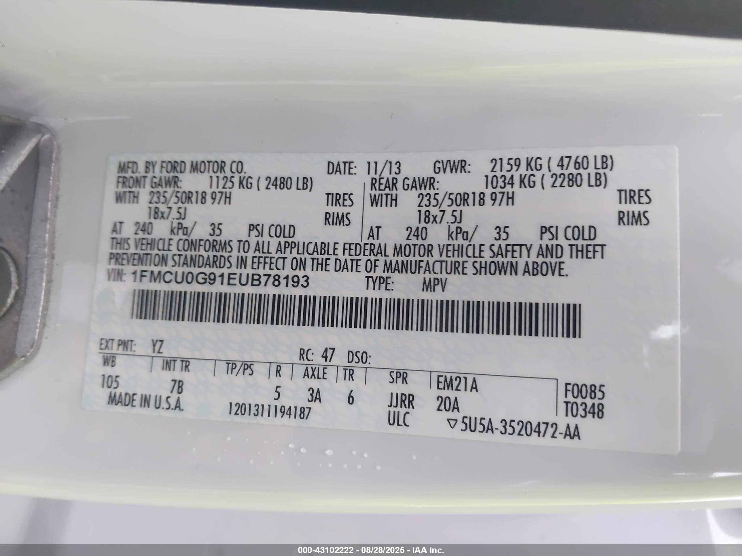 FORD ESCAPE image 9