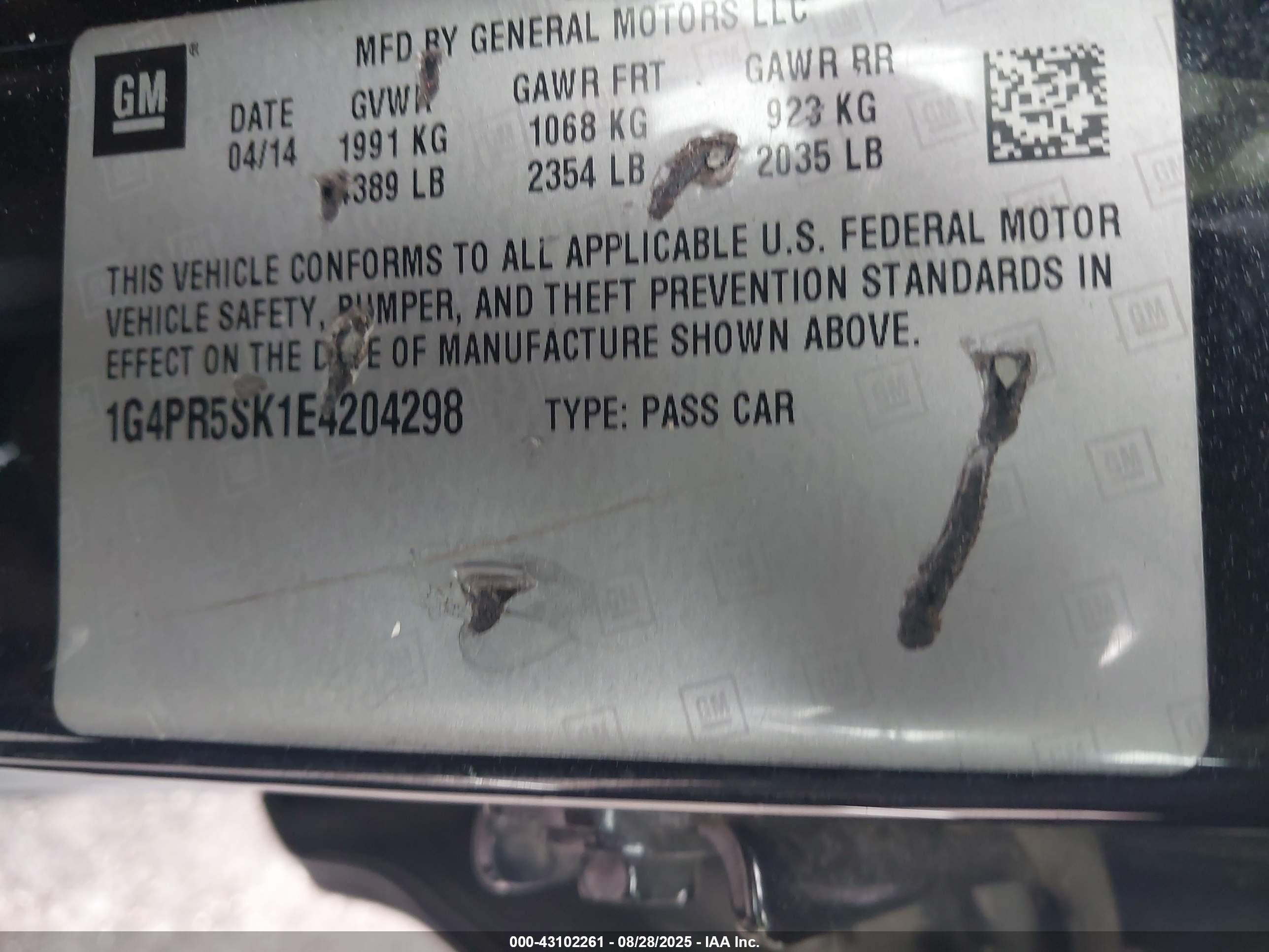 BUICK VERANO image 9