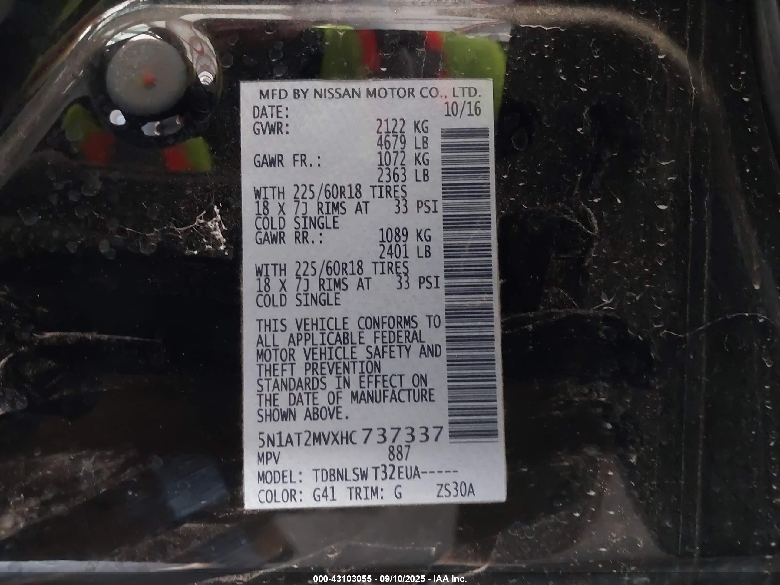 NISSAN ROGUE image 9