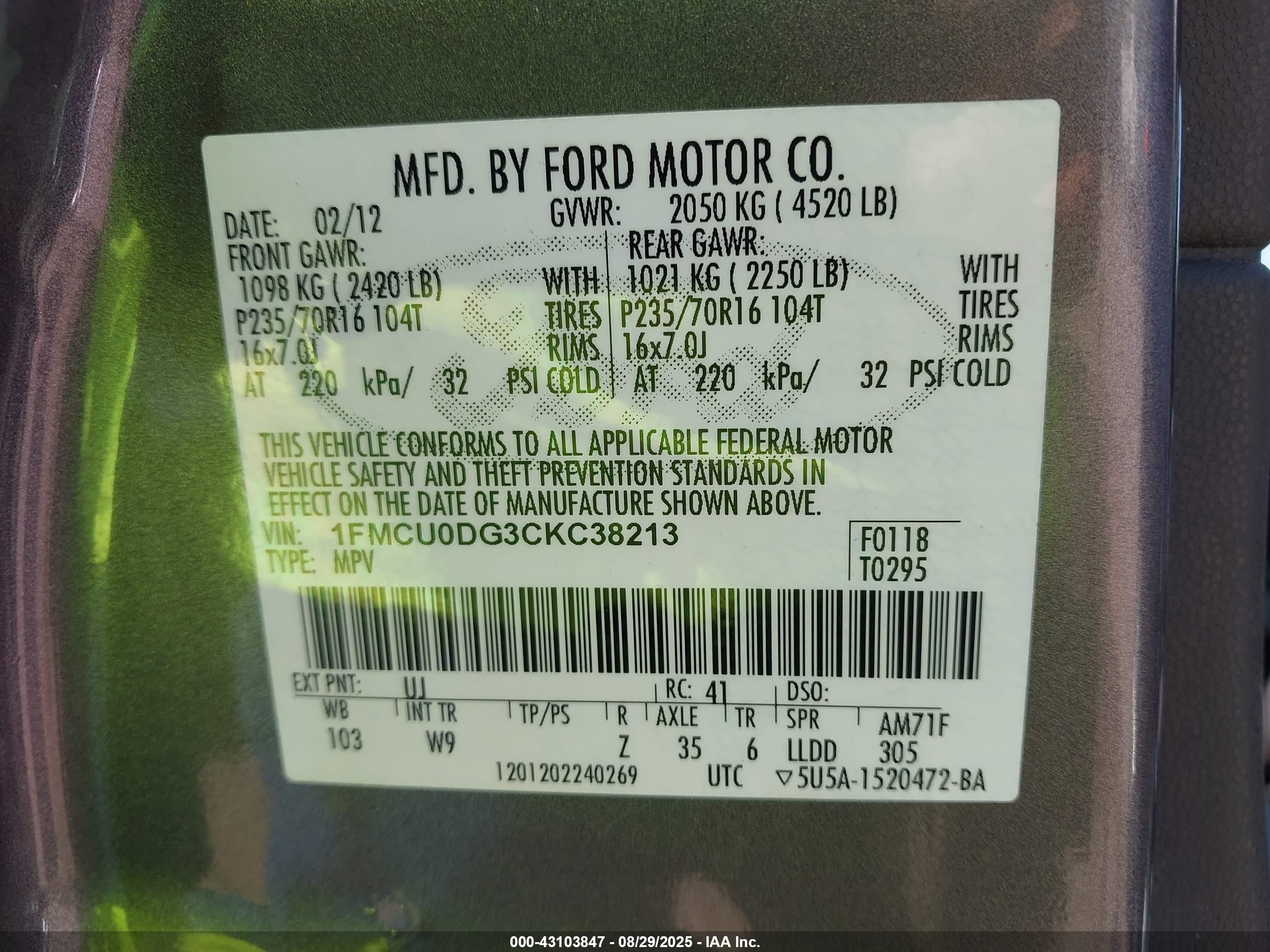 FORD ESCAPE image 9