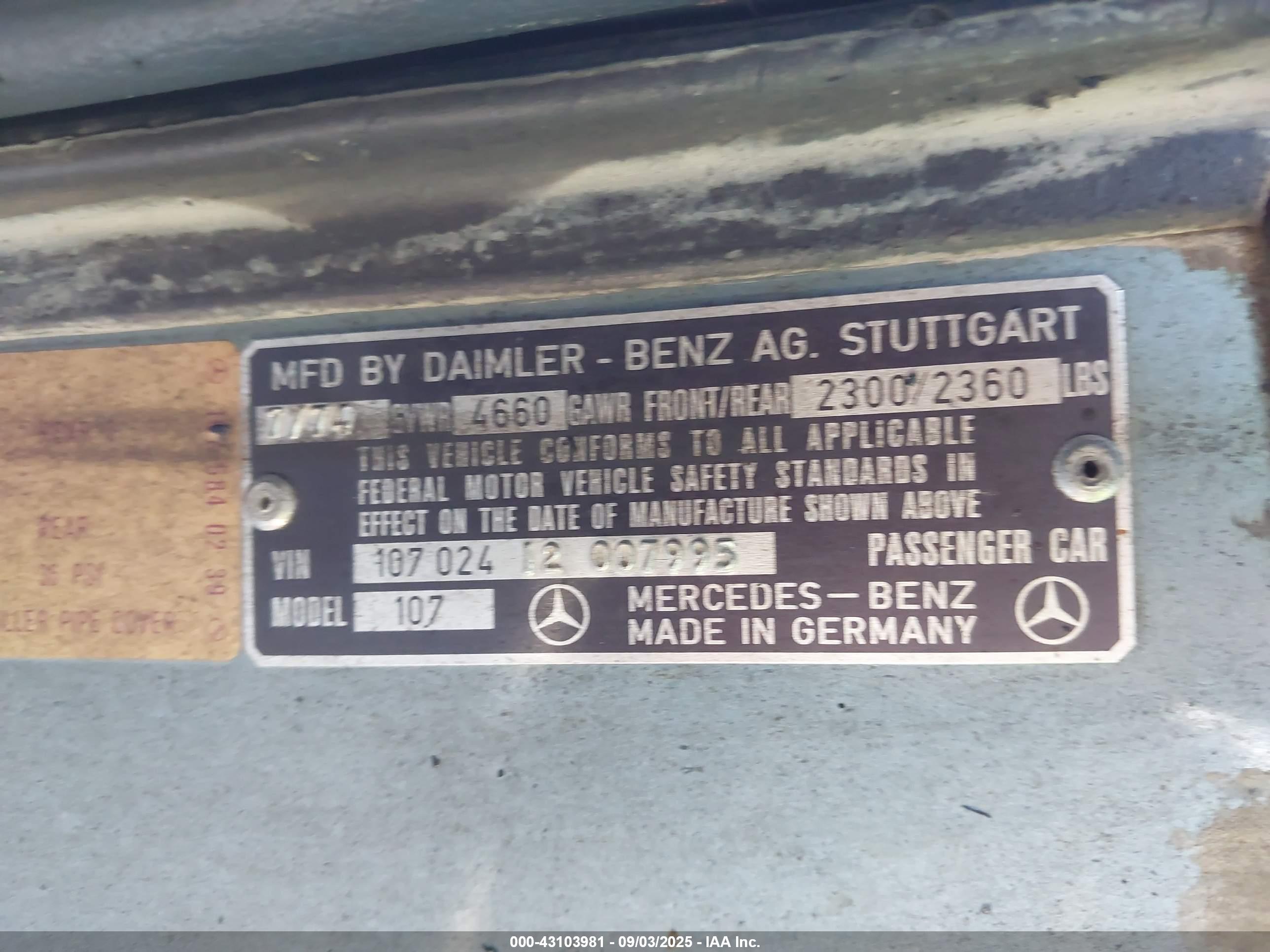 MERCEDES 450 image 9