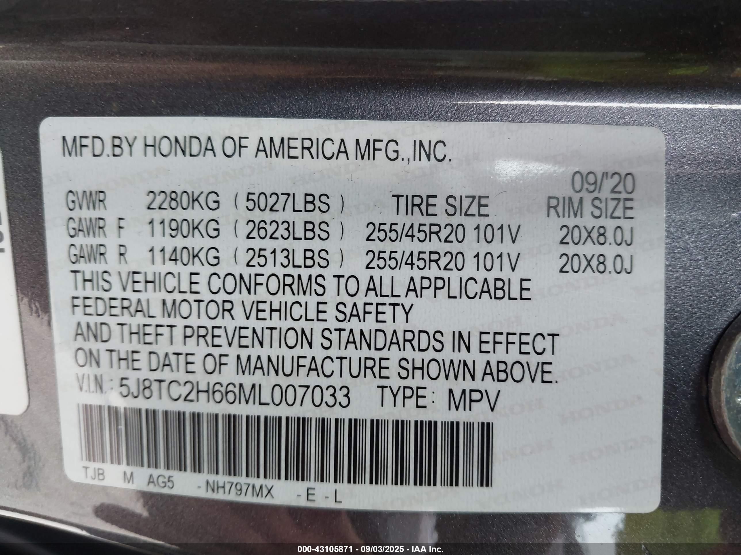 ACURA RDX image 9