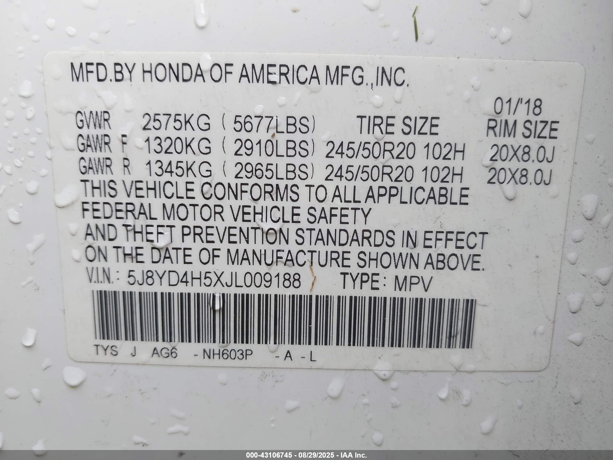 ACURA MDX image 9