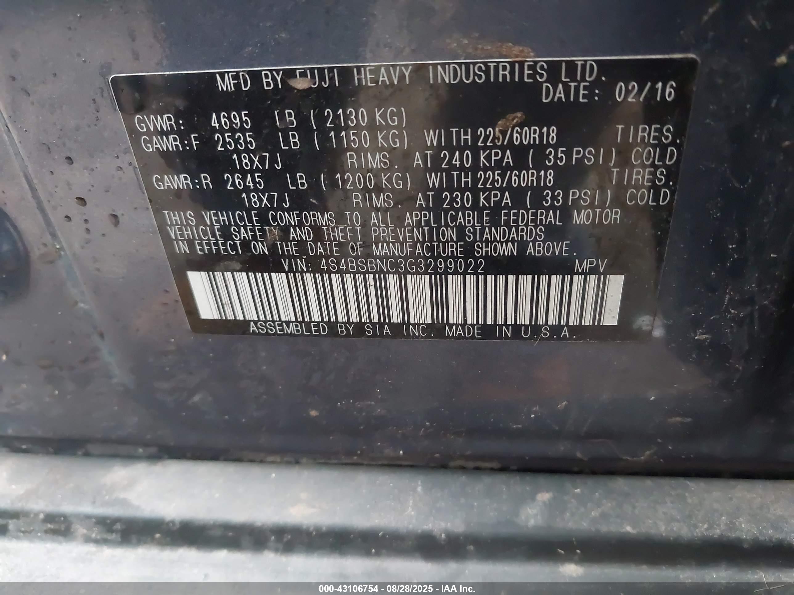 SUBARU OUTBACK image 9
