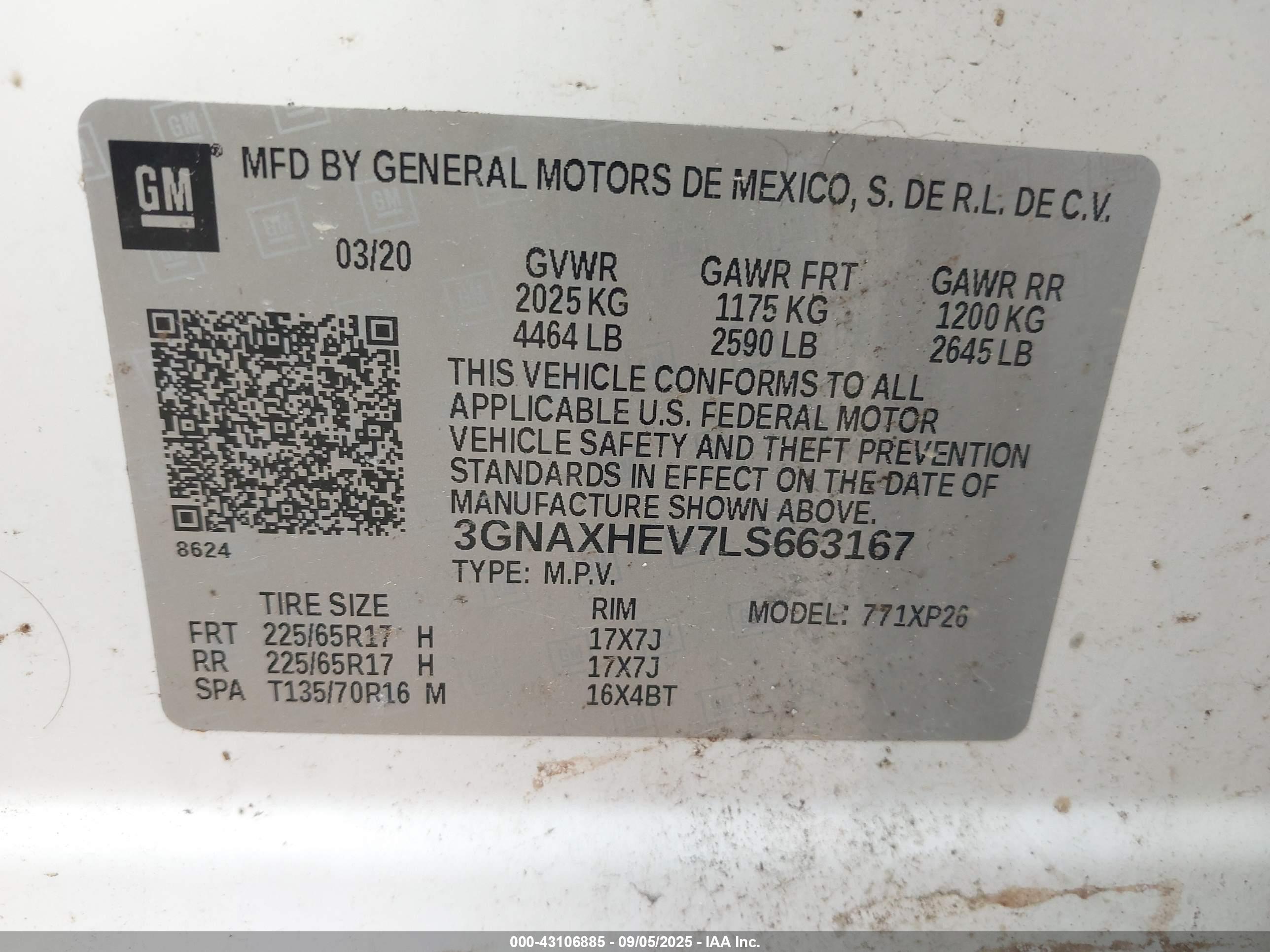 CHEVROLET EQUINOX image 9