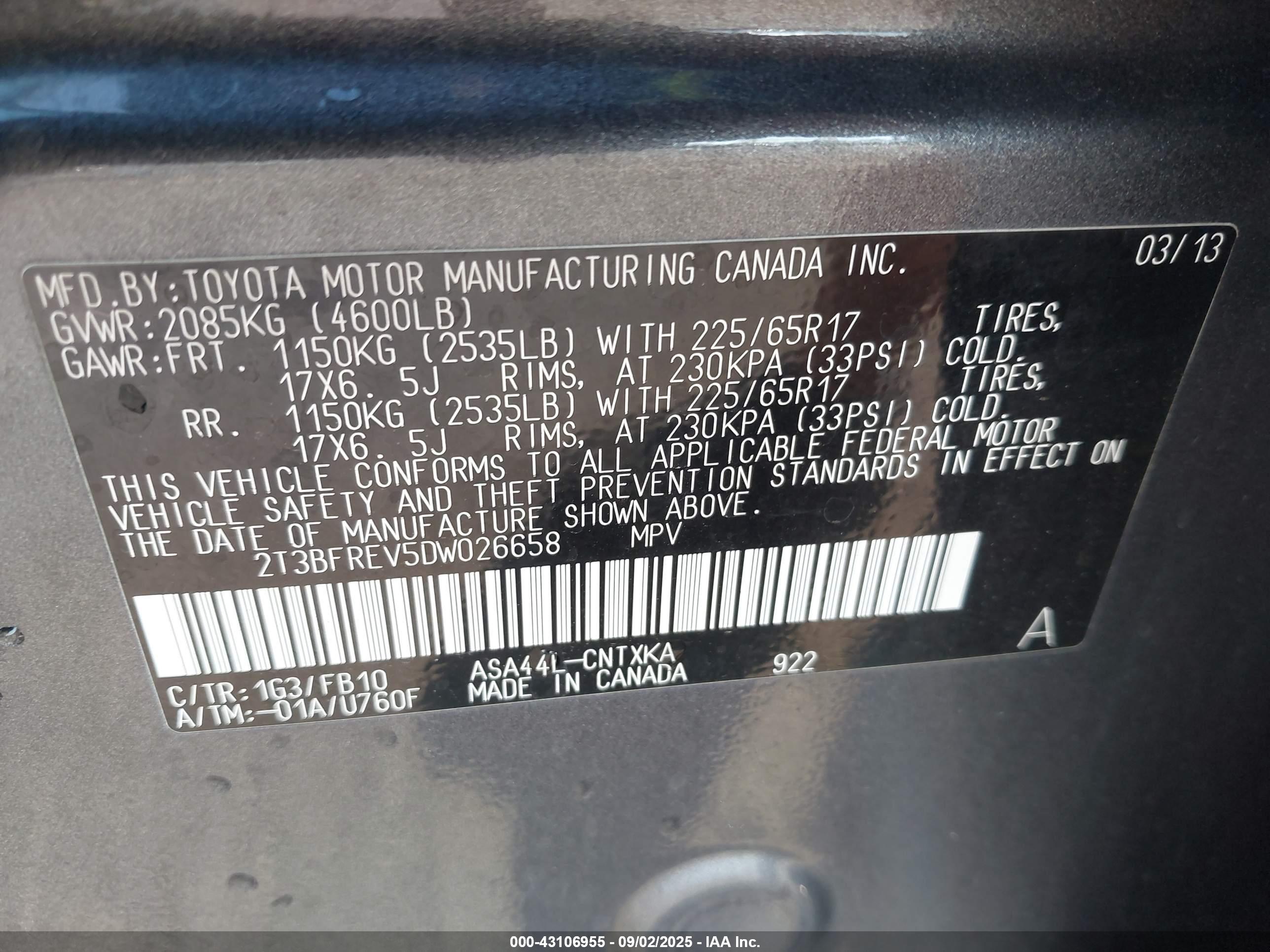 TOYOTA RAV4 image 9